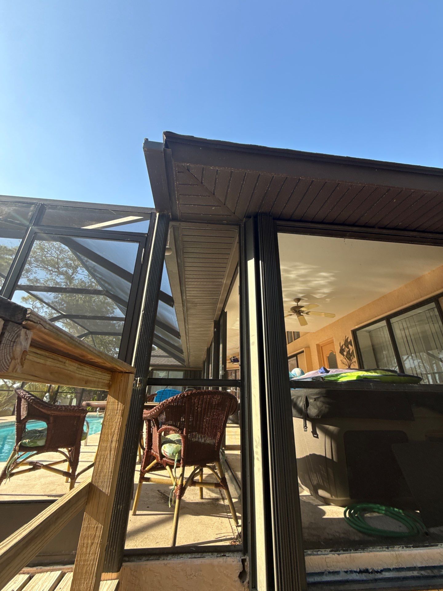 Gutter & Soffit Project in Englewood, FL by Gutter Professors
