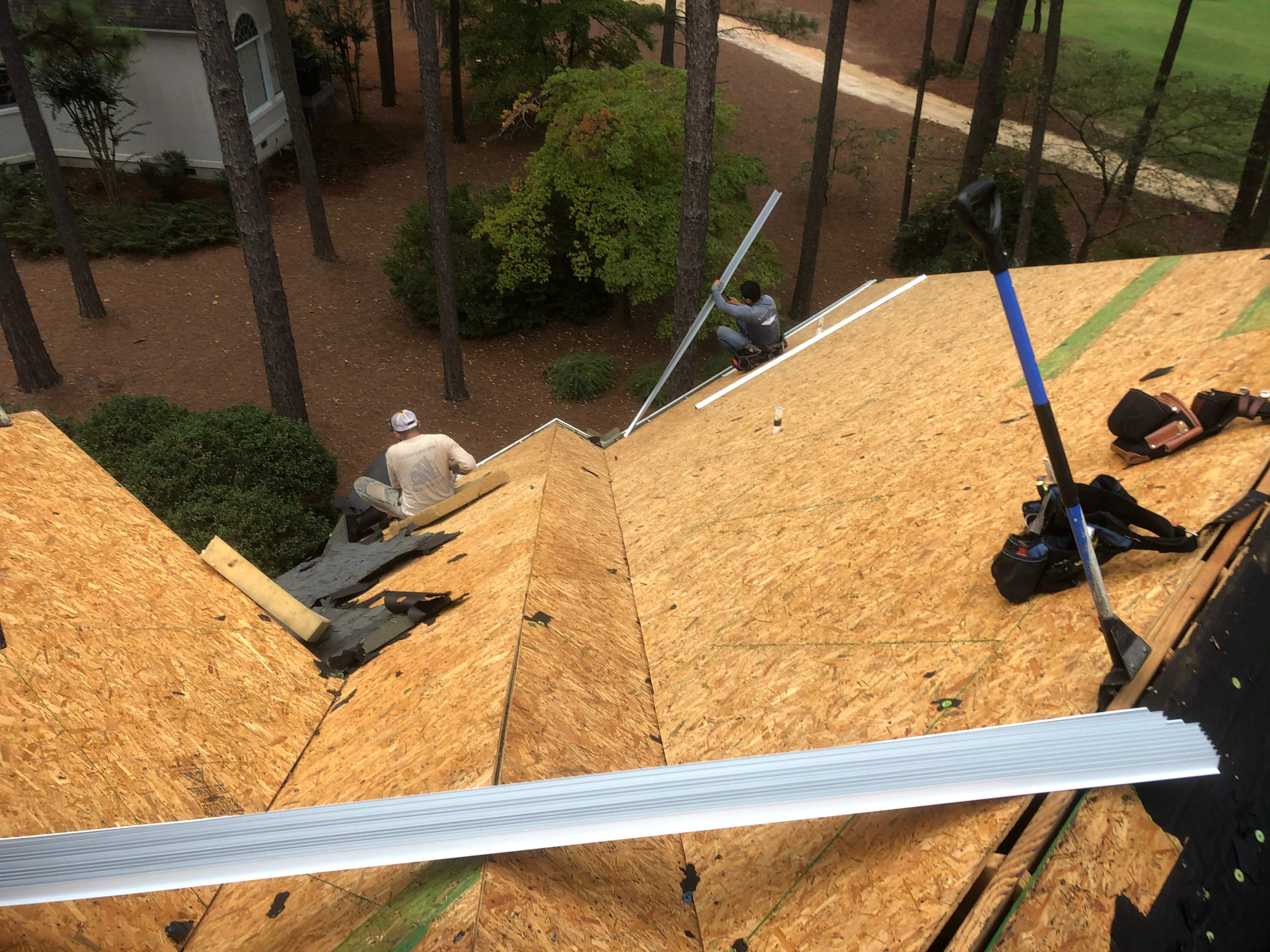 Residential Roofing Repair / Hail Damage by American Roofing NC