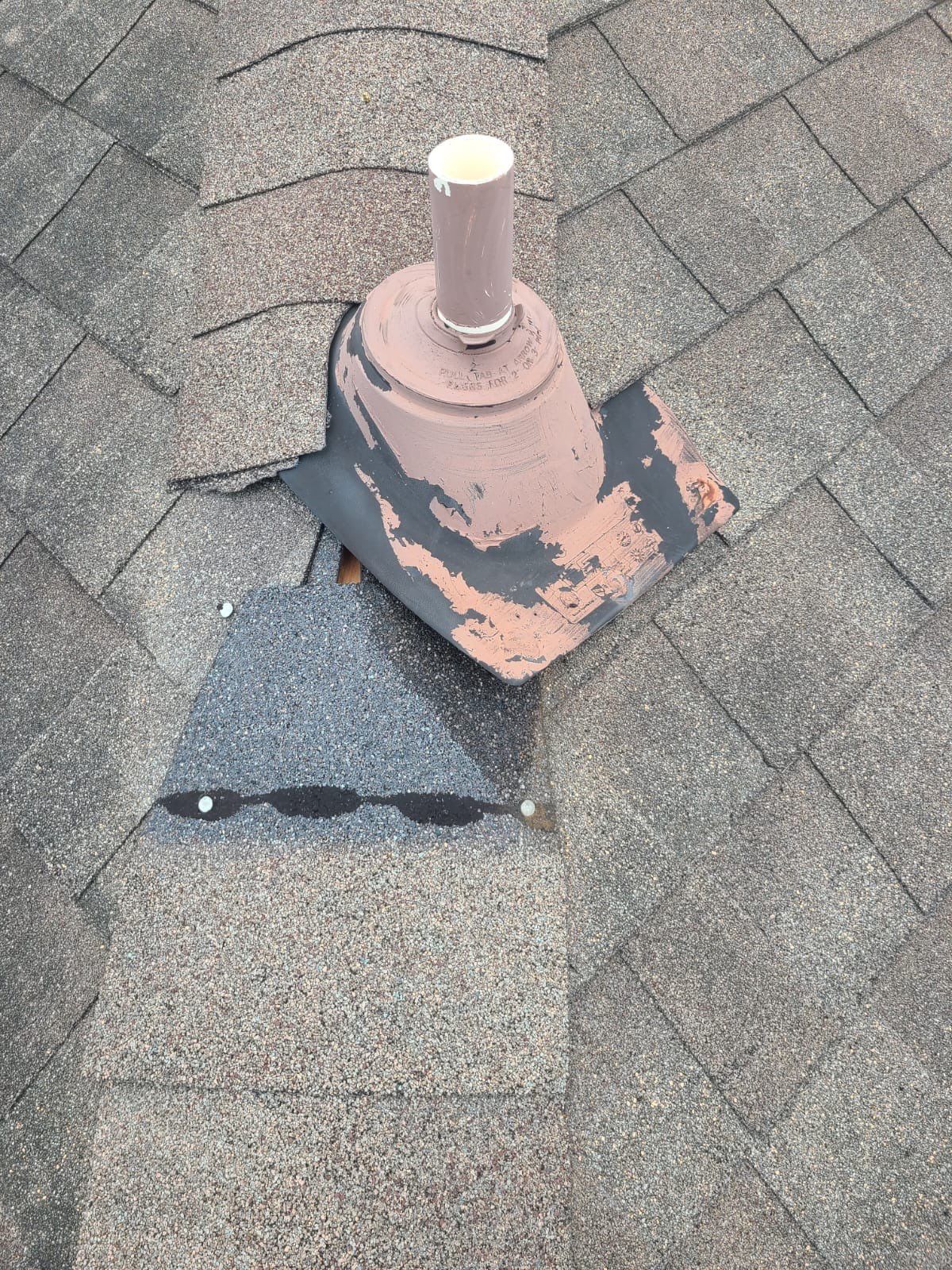 Hail Damage using Owen's Corning Duration (Lifetime) Shingles by Roof Repair Company