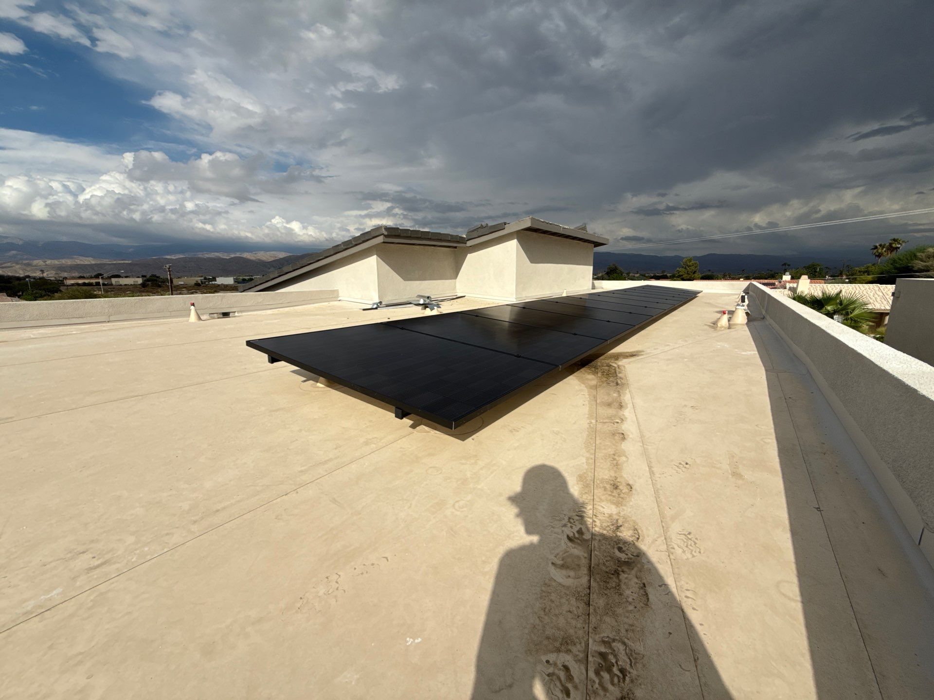 Project in Bermuda Dunes  by Goat Solar Inc. 