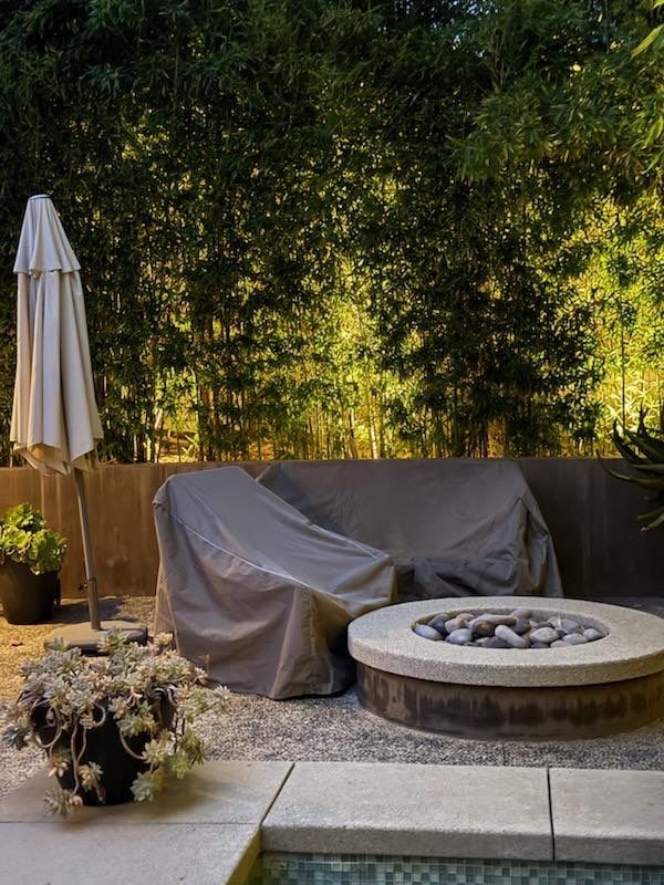 Pasadena Outdoor Living Space Transformation by Outdoor Lights + Shades