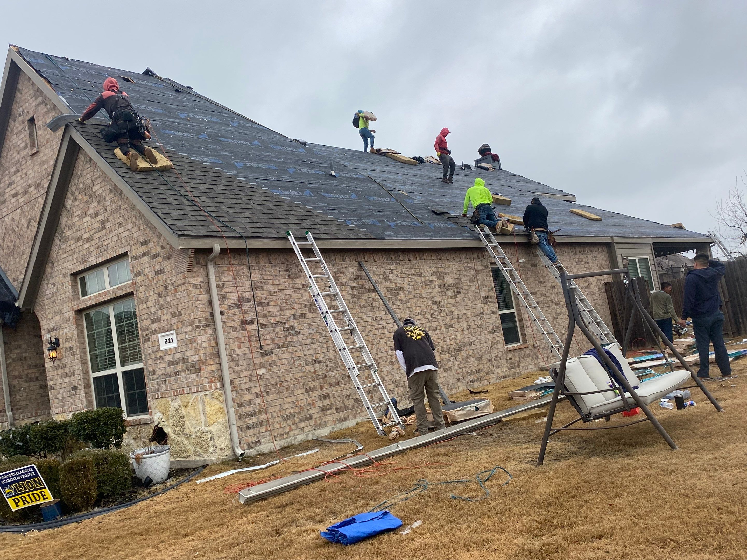 Project in McKinney by Rhino Roofing and General Contracting, LLC