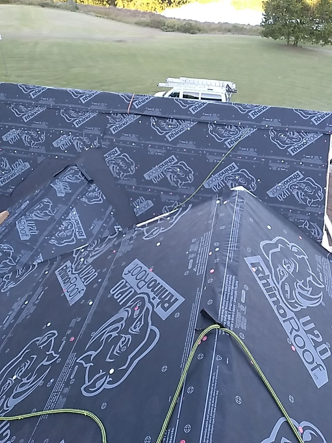 Residential Roofing Installation using Owens Corning Oakridge- Williamsburg Gray by Indigo State Roofing