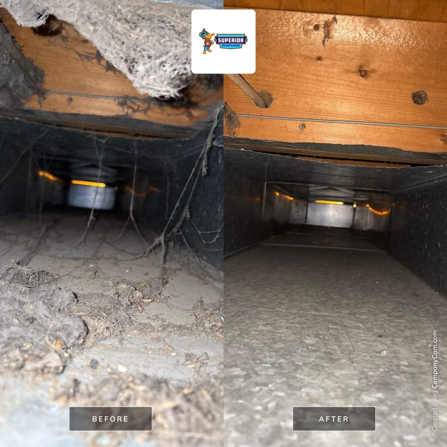 Air Duct Cleaning With a Vacuum Truck in Darlington, PA by Superior Air Duct Cleaning