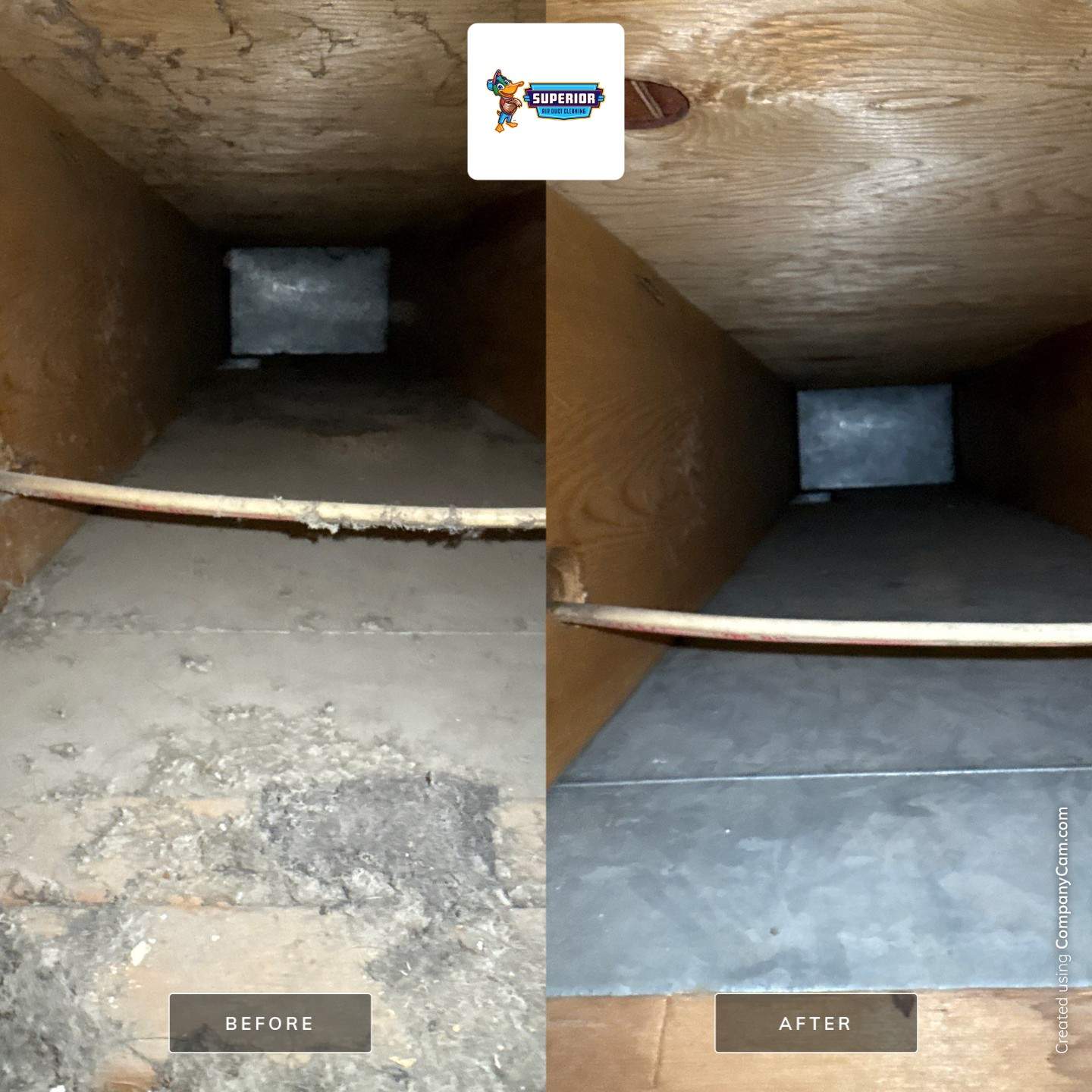 Air Duct Cleaning With a Vacuum Truck in Ellwood City, PA by Superior Air Duct Cleaning