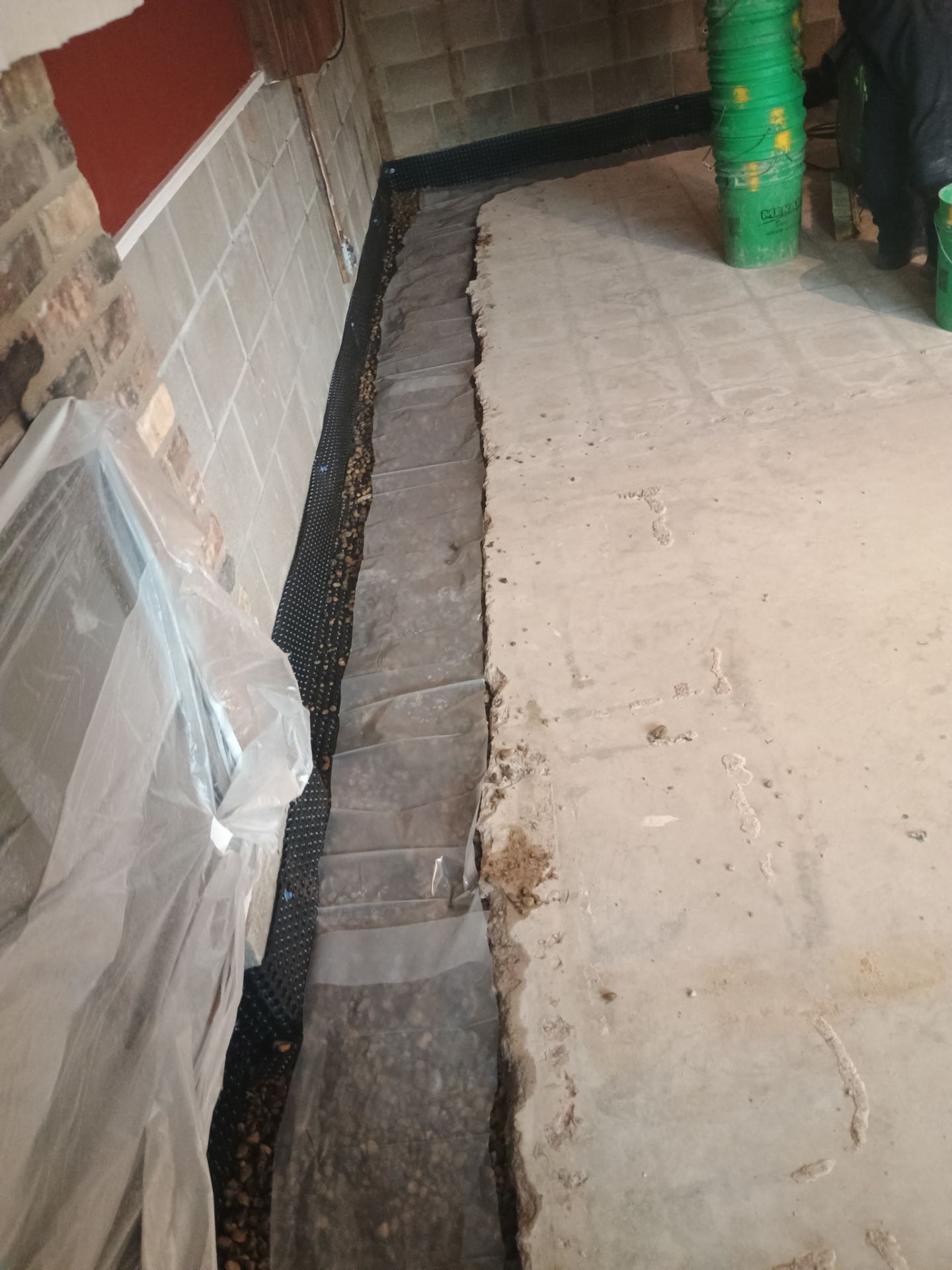 Optimizing Rob & Sue's Existing Waterproofing System by Waterproofing Northeast