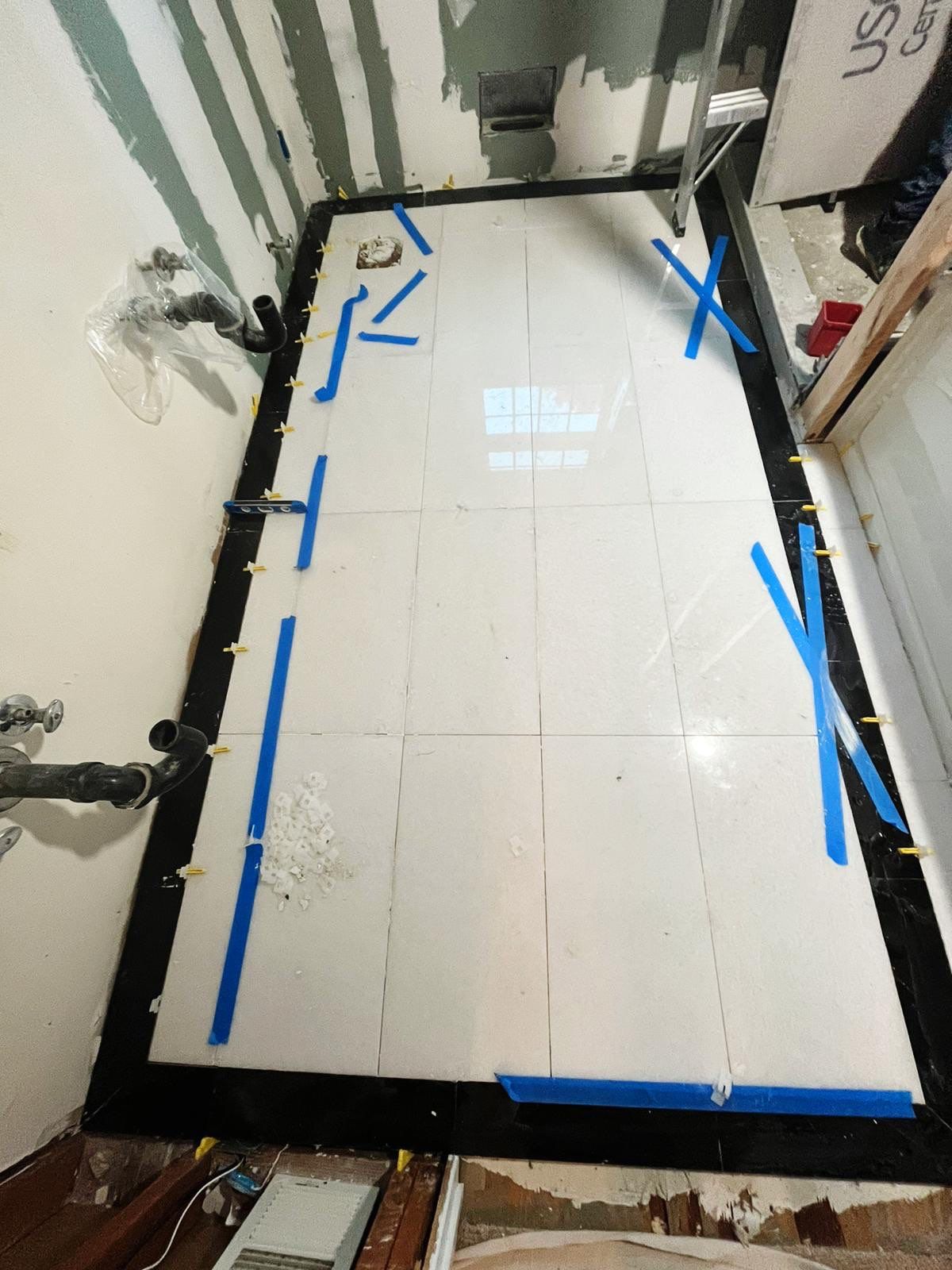 Bathroom Remodel using Tile by Home Concepts Construction
