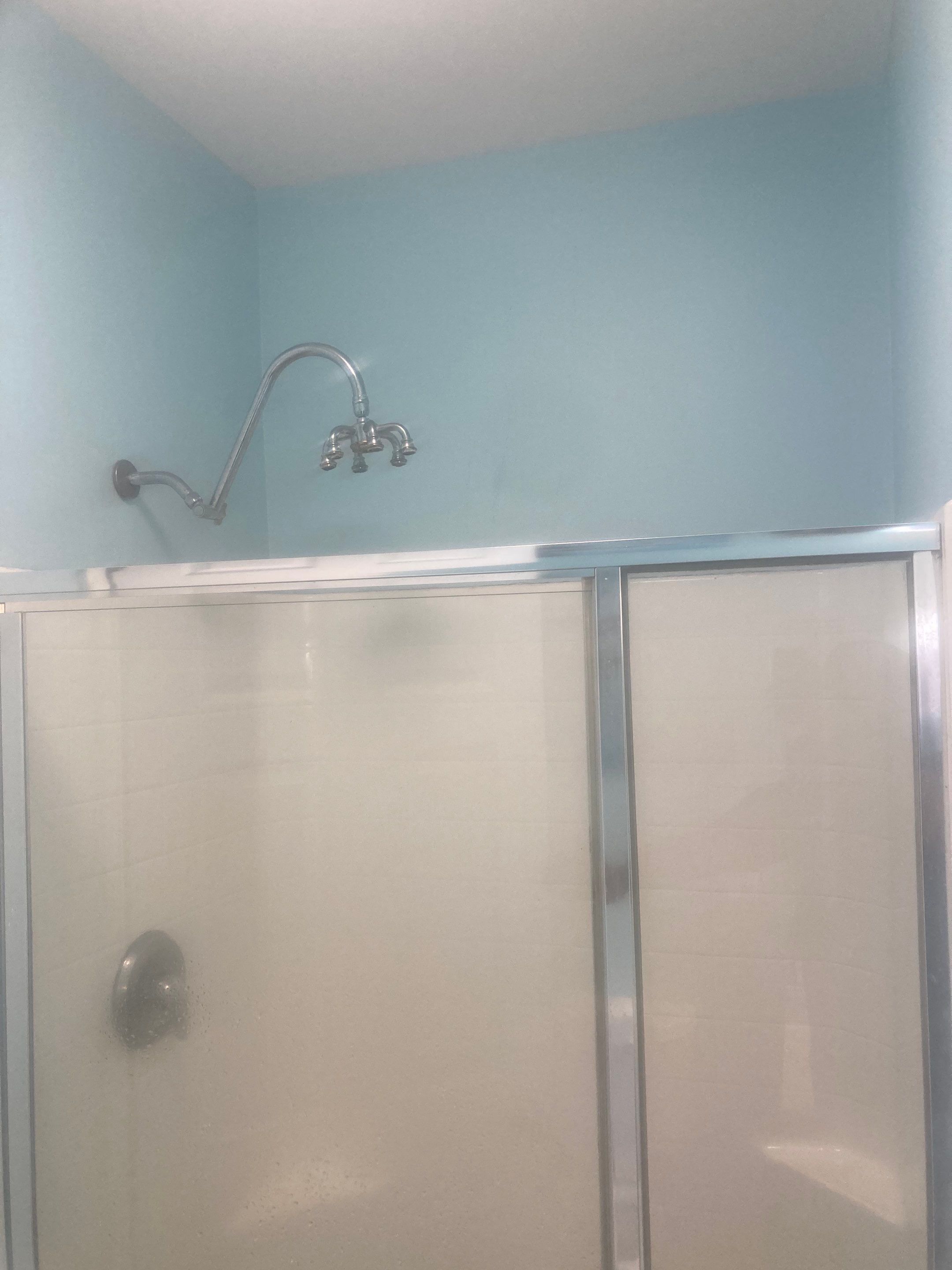 Beautiful new custom tile shower, tub surround and accent walls by Footprints Floors of Nashville