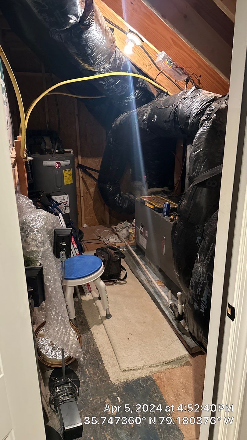 Trane XV20i Split Heat Pump Install  by Nick's Mechanical LLC.