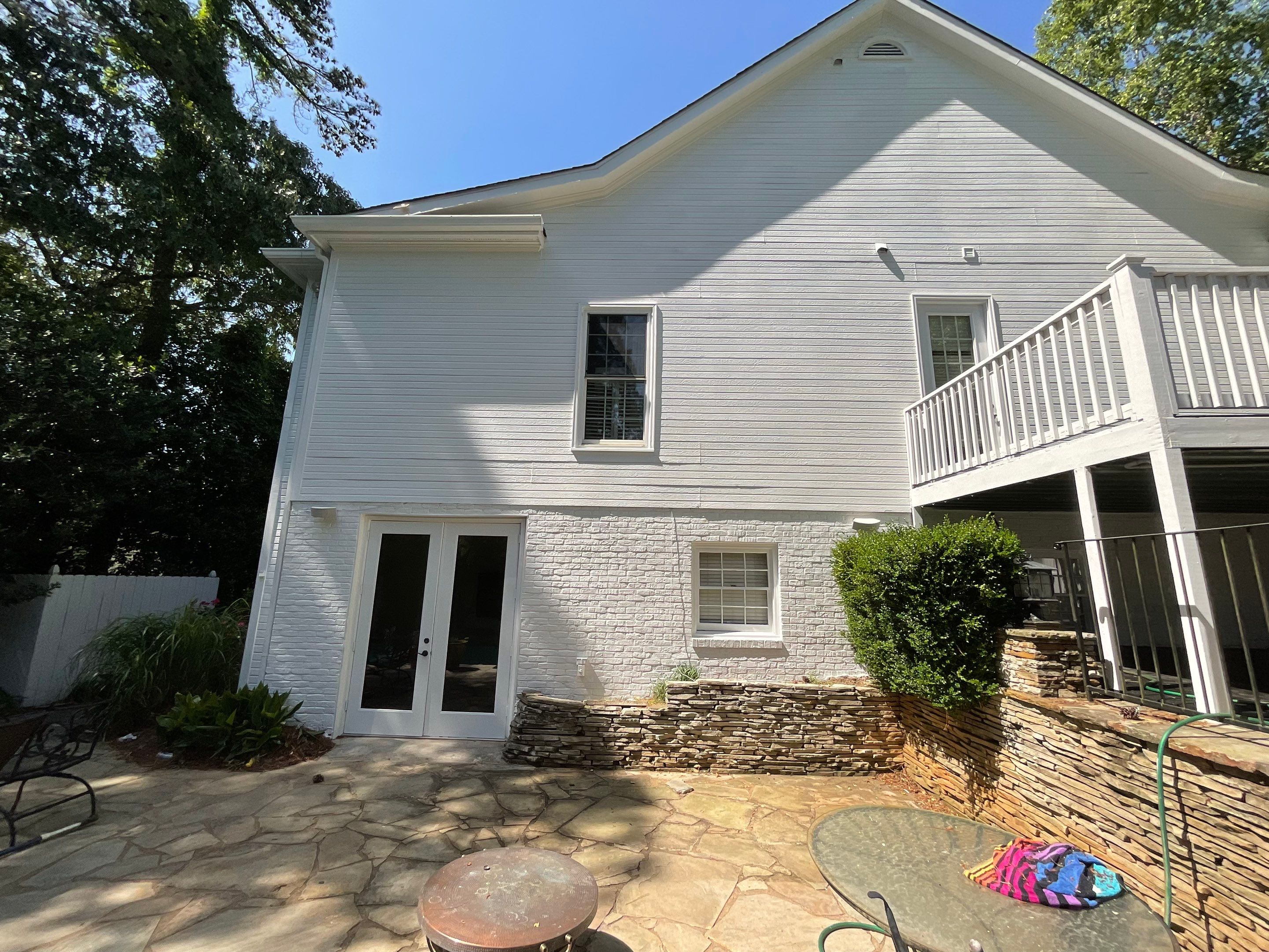 Full Exterior Painting and Brick Refinishing in Dunwoody, Georgia by Swift Home Renovations