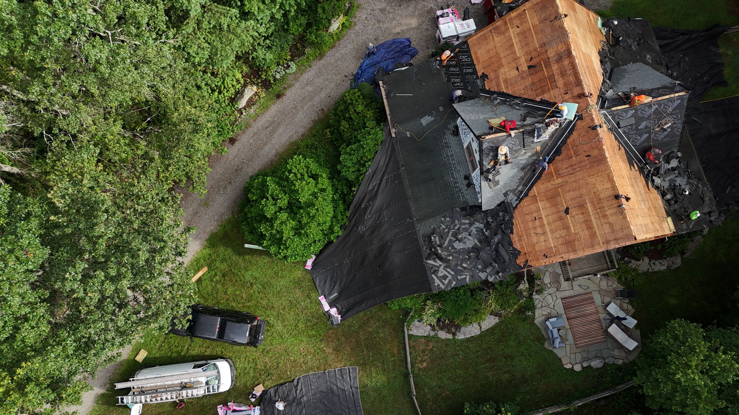 Project in Carlisle, MA by Mighty Dog Roofing of Greater Middlesex County