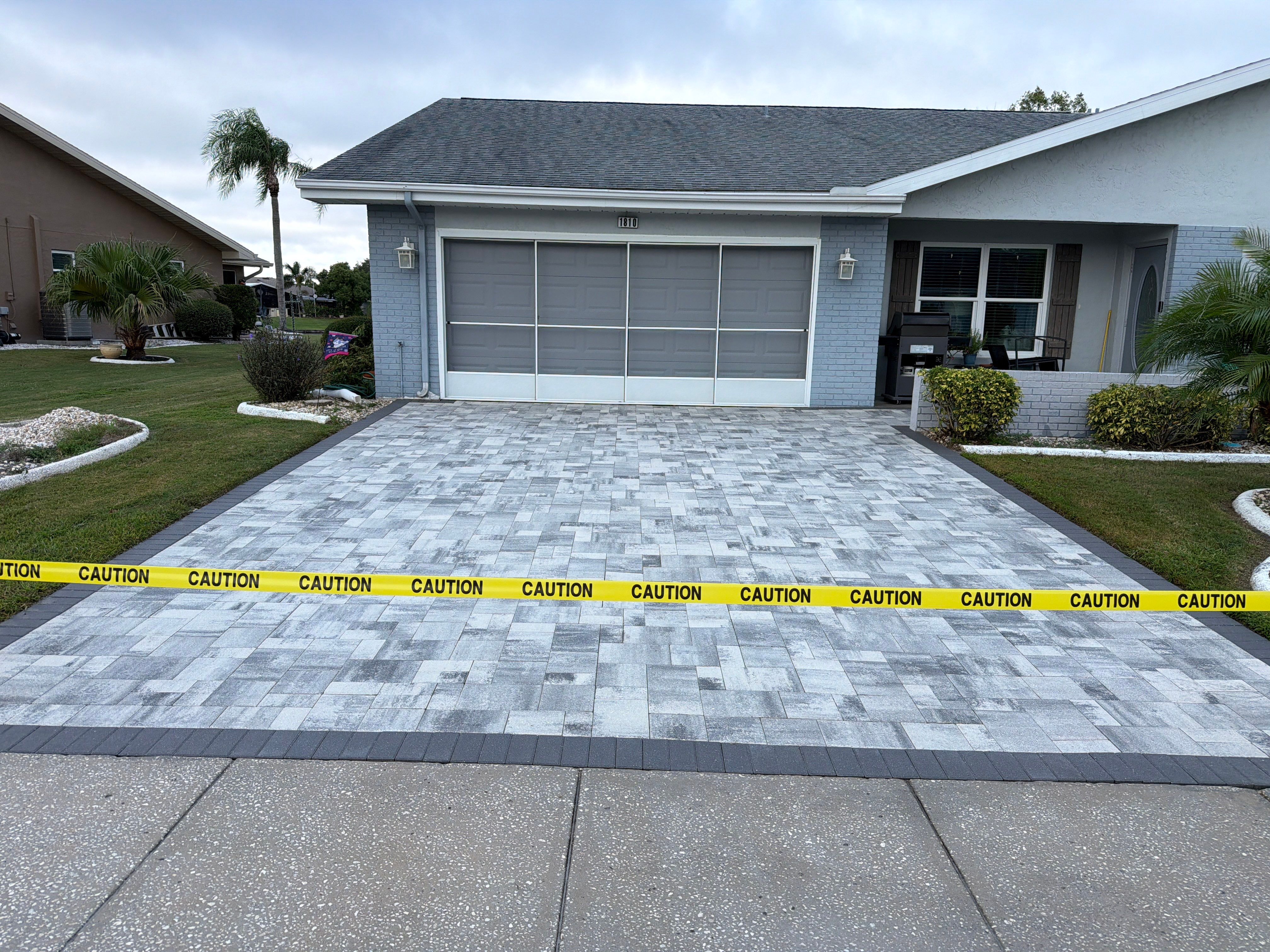 Sun City Center Paver Driveway and Porch Sealing by Supreme Paver Experts
