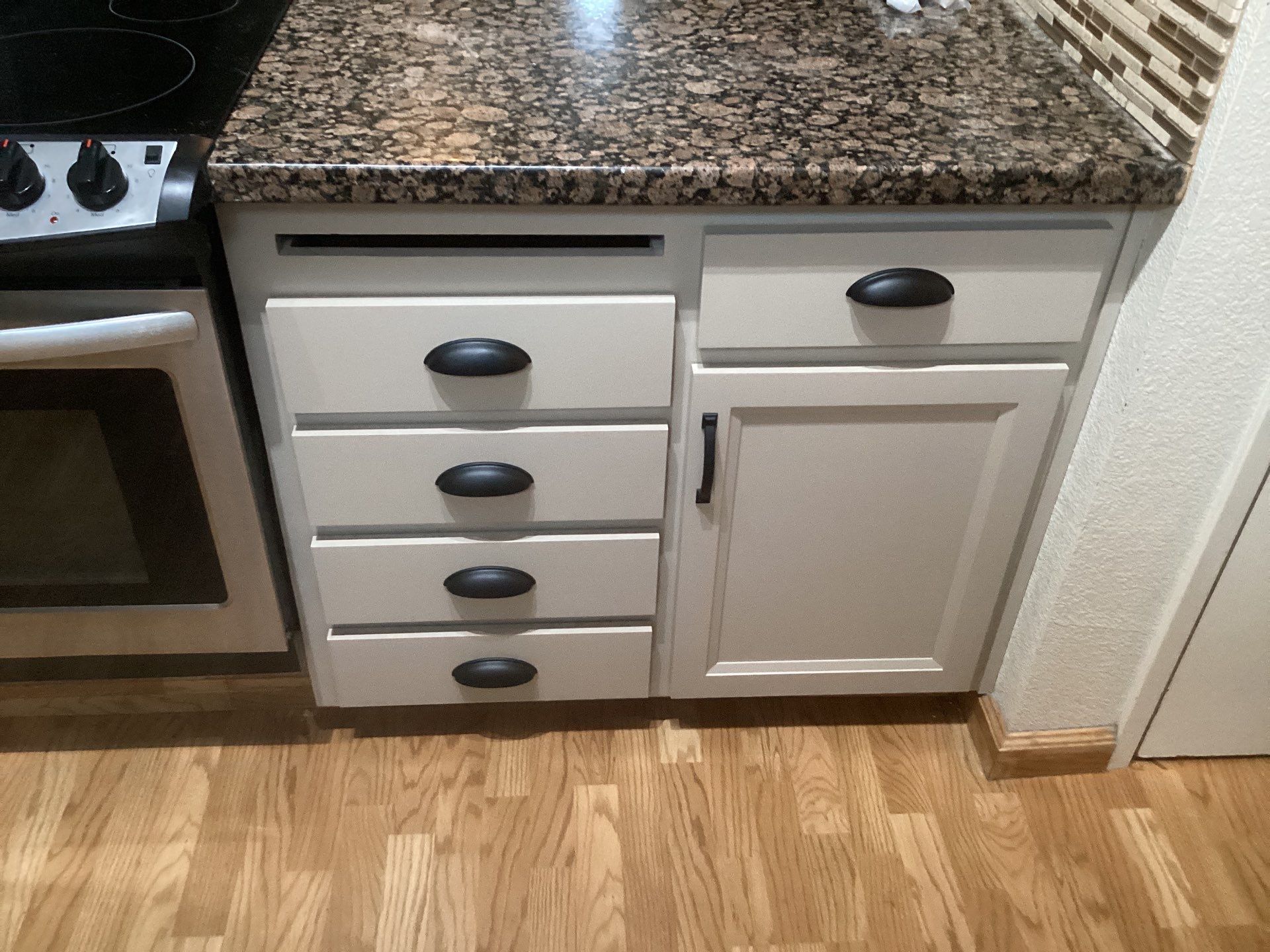 Kitchen Cabinet Painting and Refacing in Modesto by Lancaster Painting