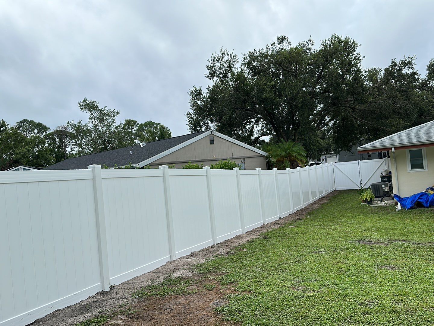 Vinyl Fence Installation using Vinyl Privacy Fence  by Asap fence and gates, LLC