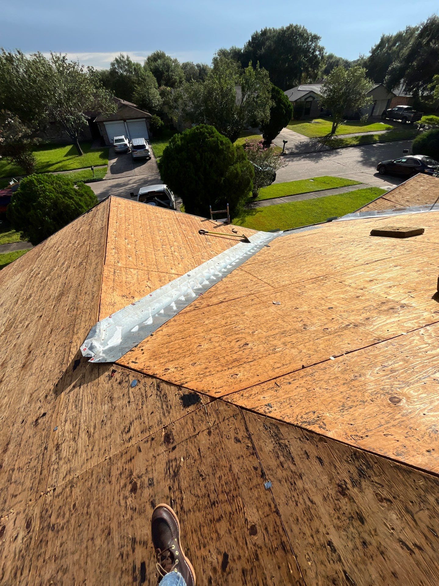 Marine Veteran Reroof Project by Berry Good Roofing 