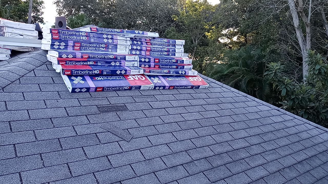 Residential Roofing Installation using GAF Timberline HDZ by 1st Class Roofing, Inc. 