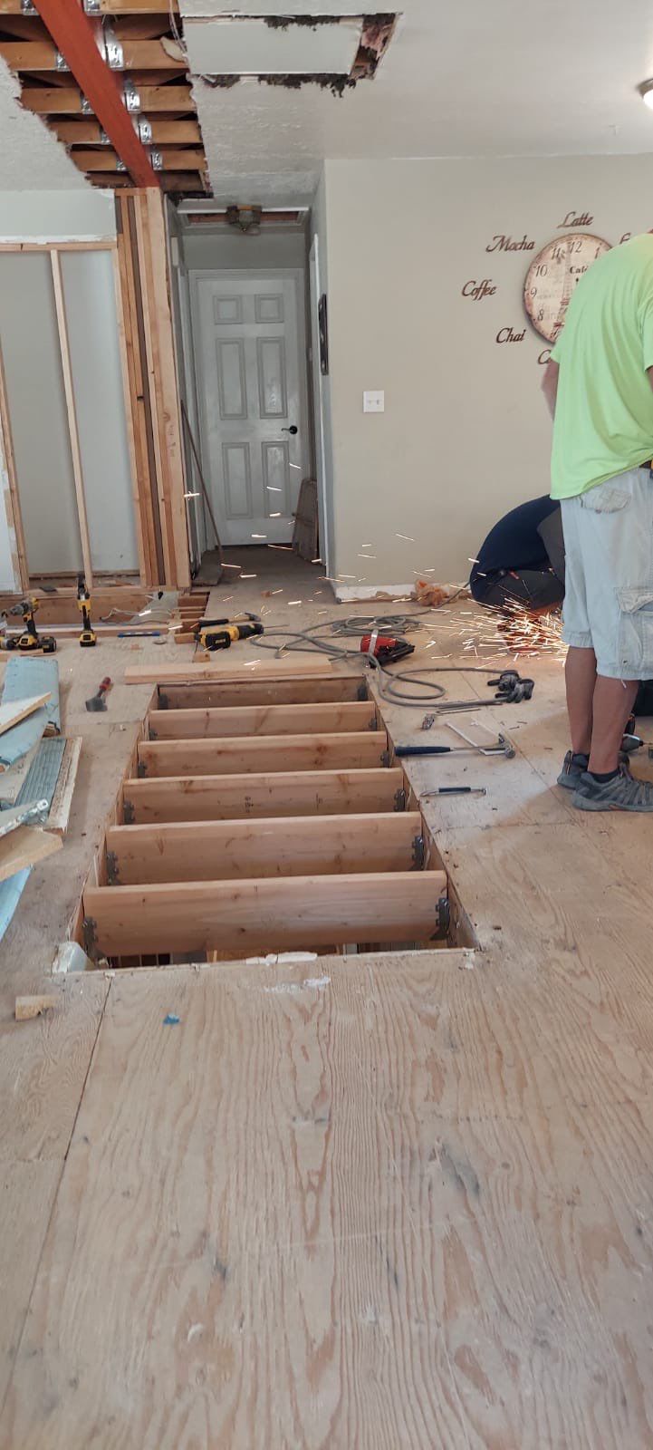 Wall Removal Project by Rudd Builders LLC by Rudd Builders LLC