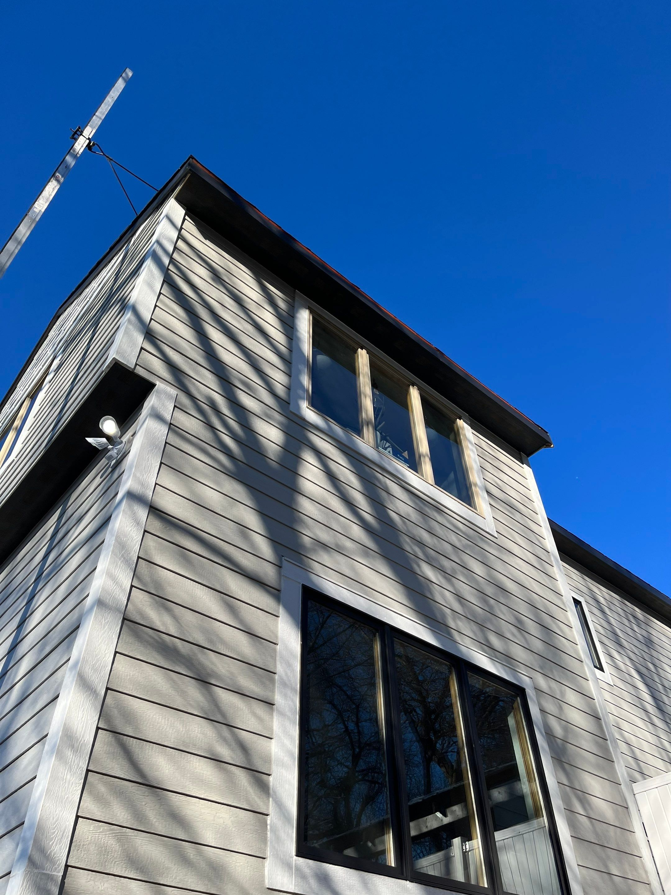 Siding Installation using LP Smart Siding by Total Restoration Services