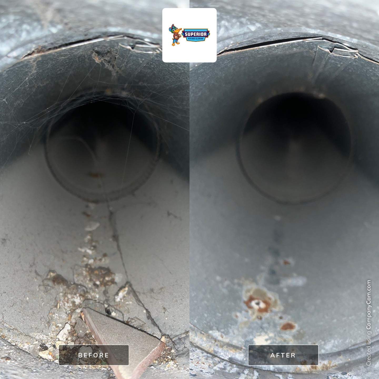 Air Duct Cleaning With a Vacuum Truck in Youngstown, OH by Superior Air Duct Cleaning