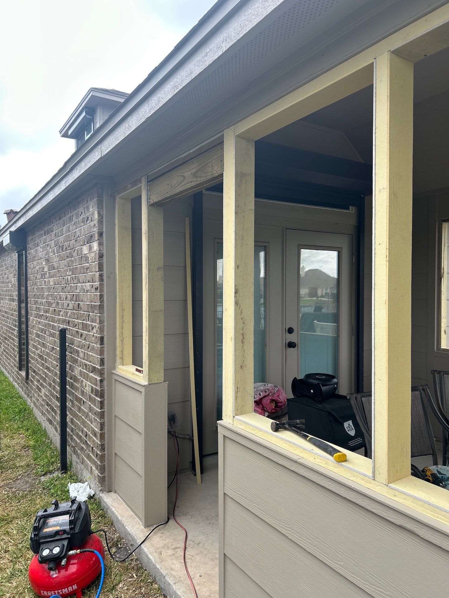 Man Shade by Bayfront Roofing and Construction