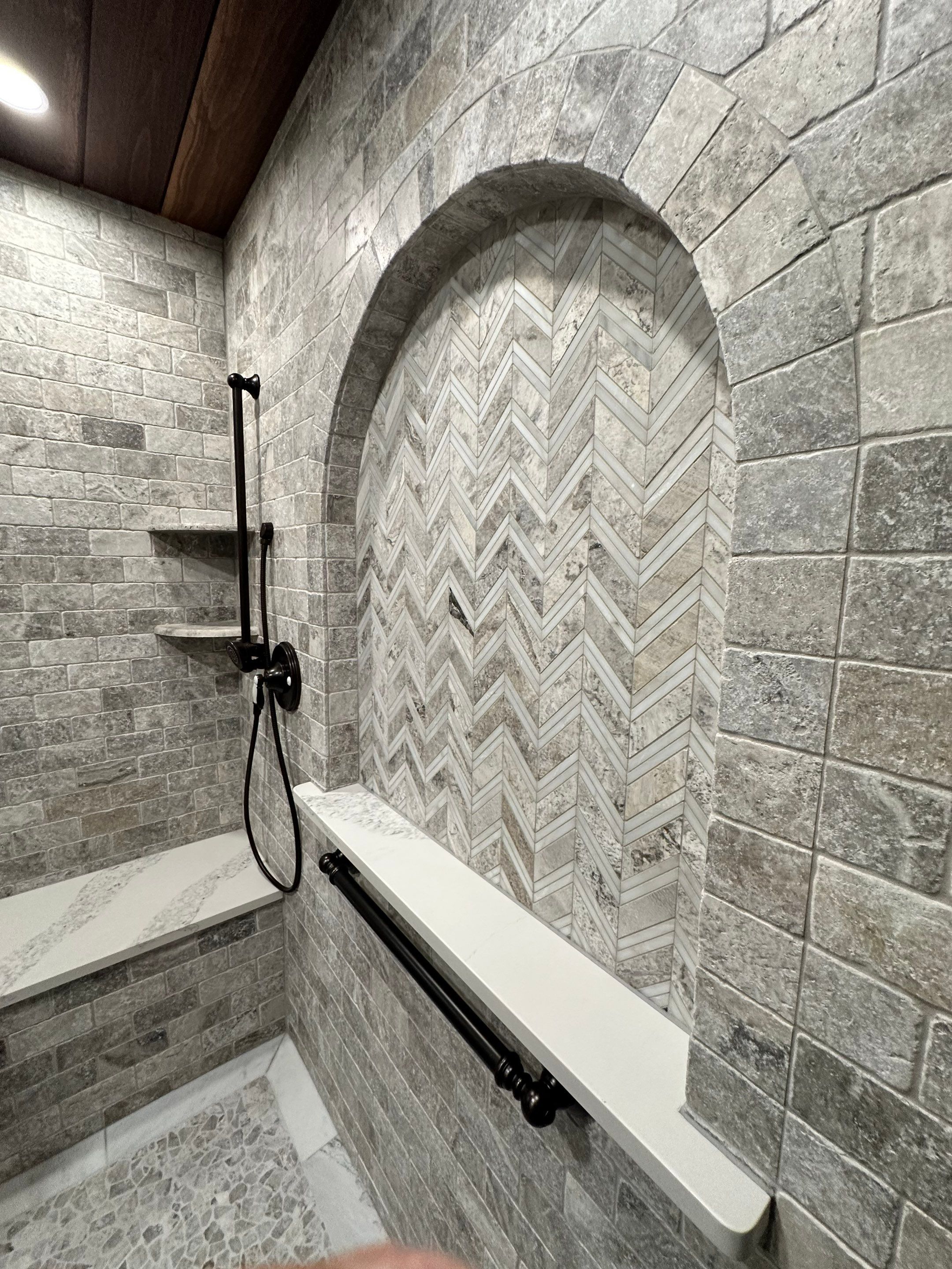 Smith Bathroom Remodel  by Integrity Tile and Home LLC