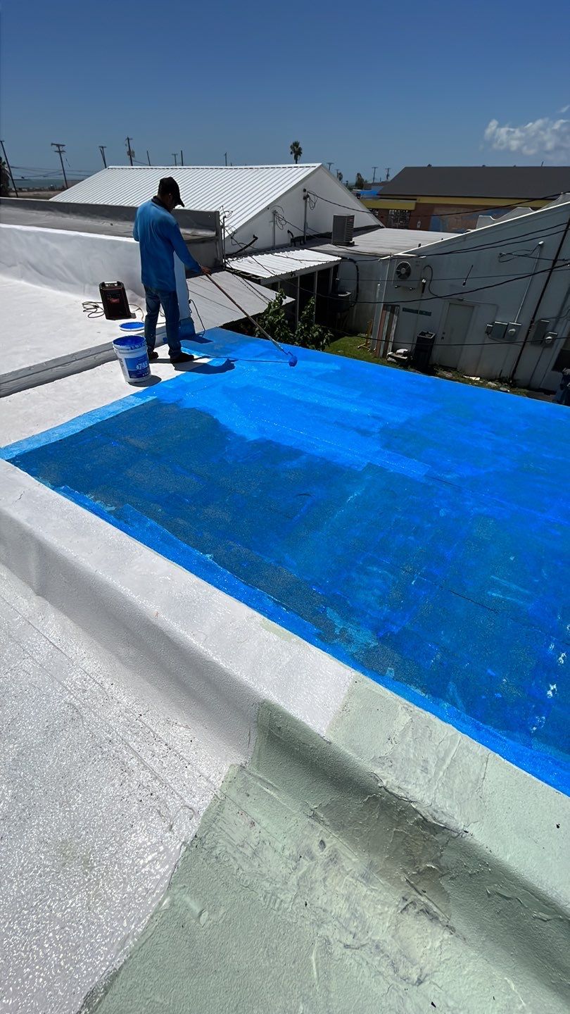 Market Street Coating by Bayfront Roofing and Construction