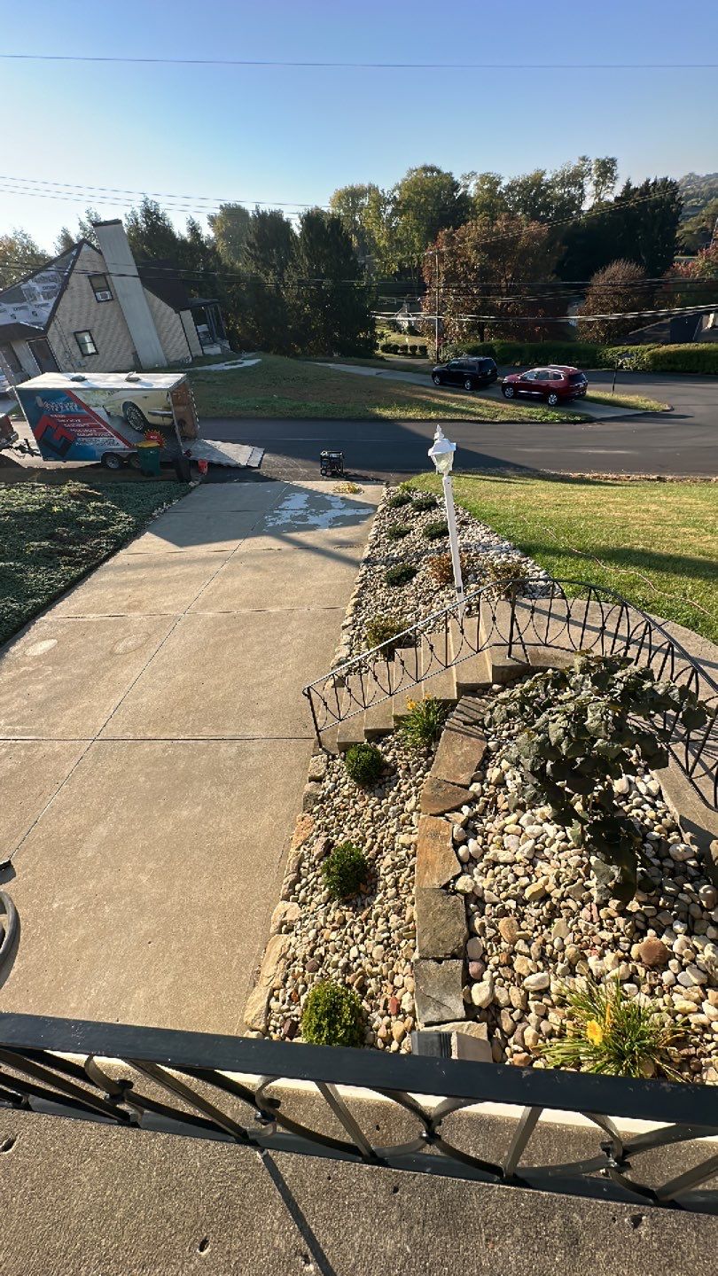 Driveway + Porch + Steps + Walkway Project in Robinson by Floors in a Day, Inc