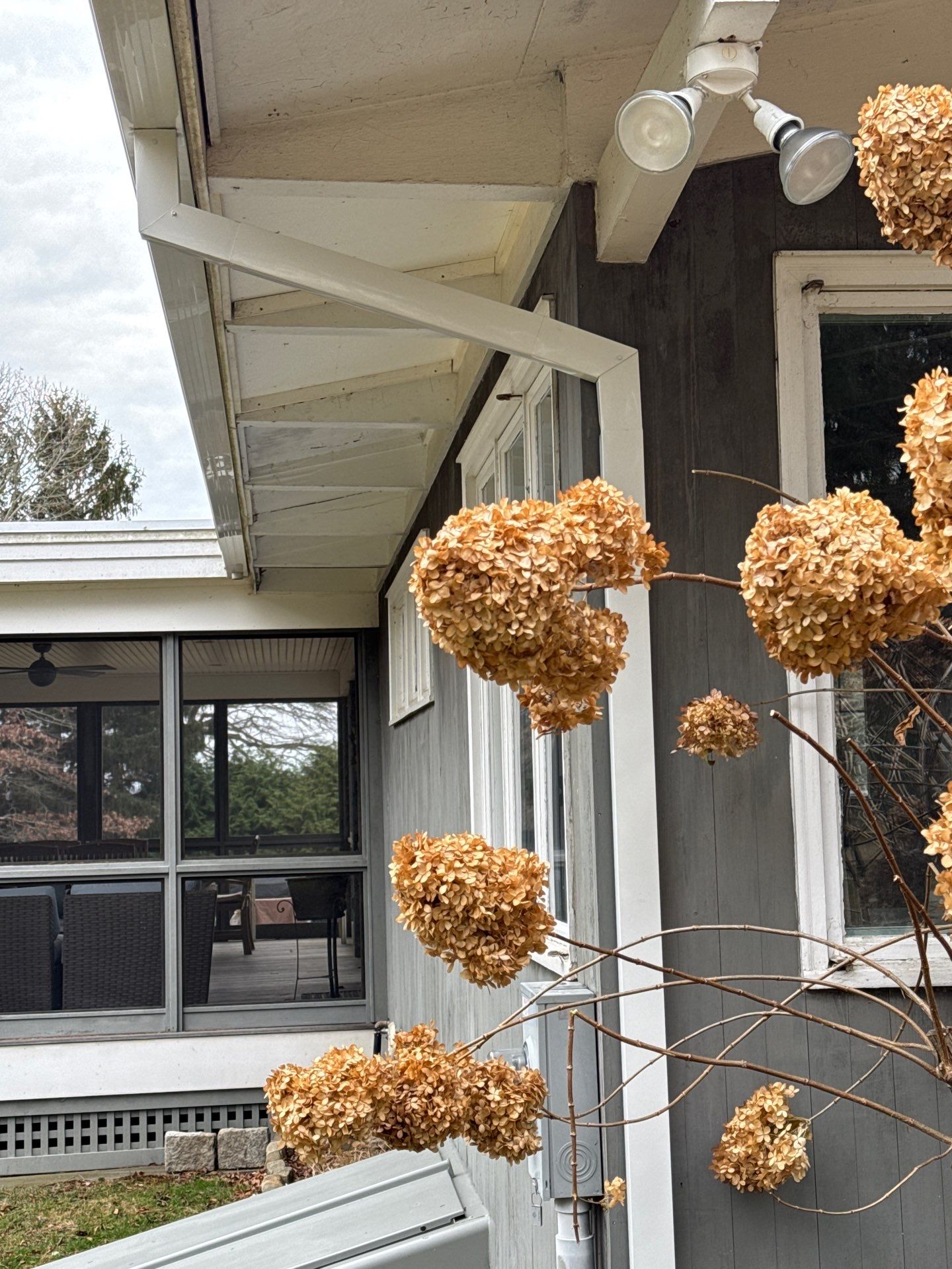 Gutter Installation using 5" Box Style Aluminum Gutter in Little Compton, RI. by Gutter Pro Enterprises