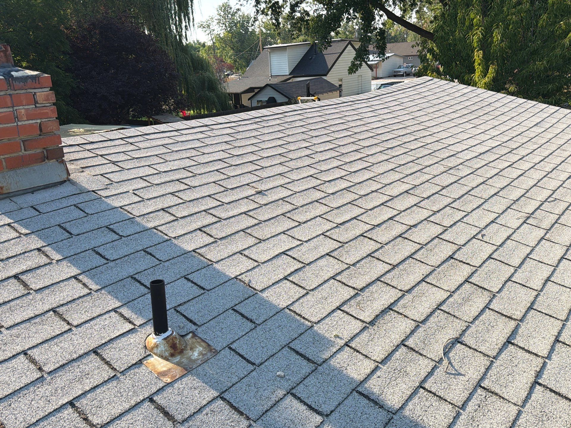 Boise Residential Roof Replacement Featuring Grey Architectural Shingles by Olive Roofing