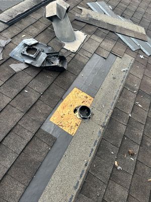 Residential Roofing Repair using Owen's Corning Duration (Lifetime) Shingles