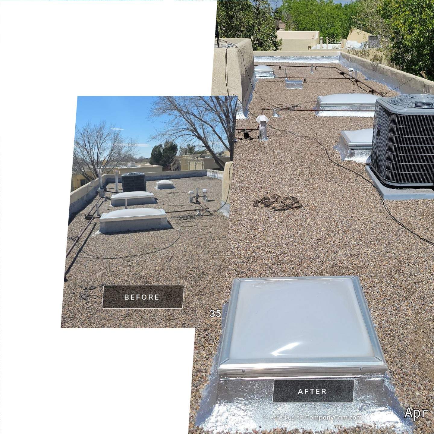 Tar and Gravel Roof Maintenance and Skylight Sealing in Rio Rancho by Doyle Roof Masters Inc