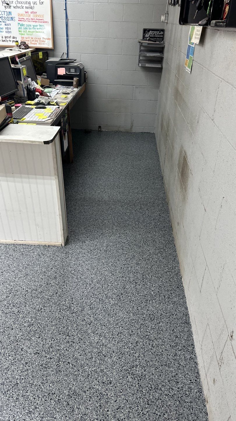 Gas Station Project in New Kensington by Floors in a Day, Inc