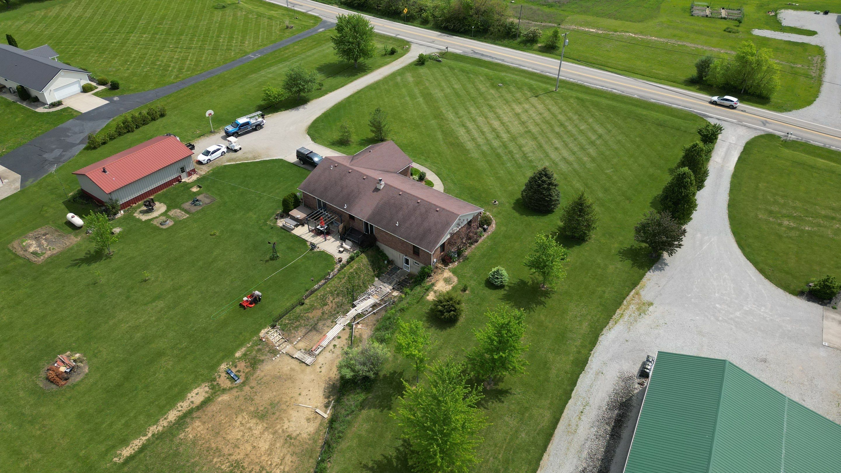 Residential Roofing Installation using Perfromance Panel Metal - Black by RoofX 