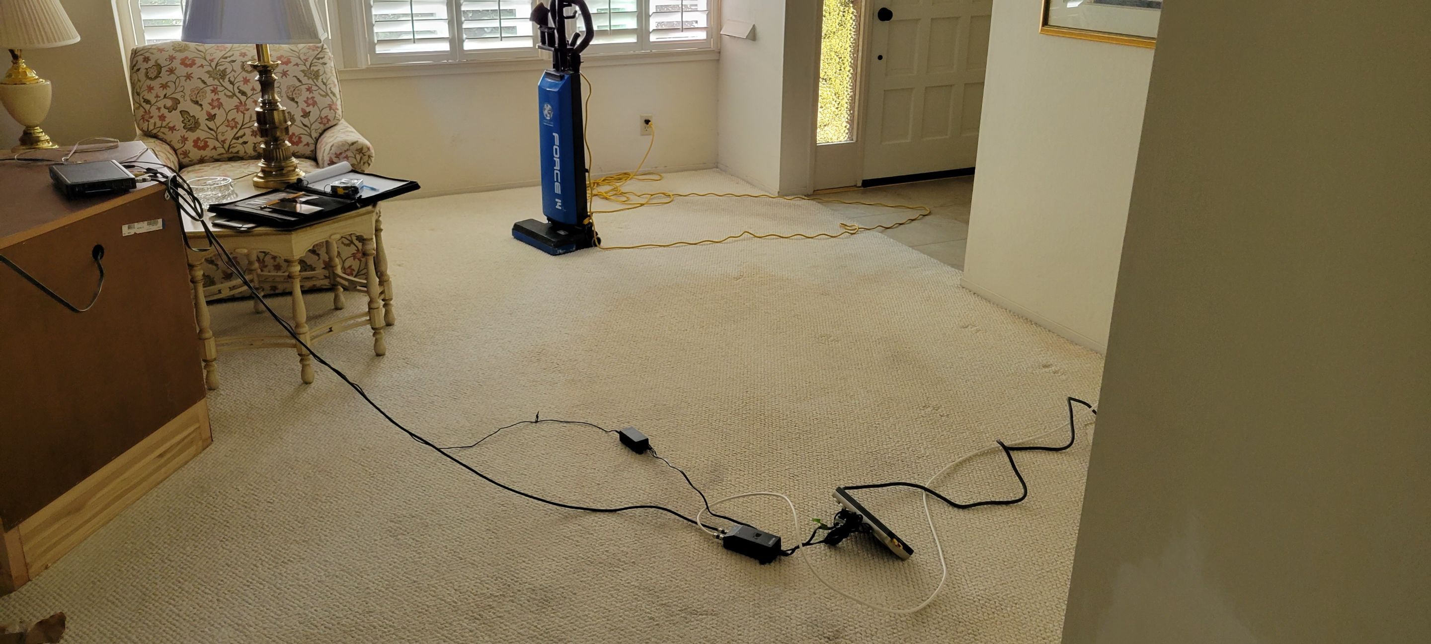 Carpet Re-installation after Flood Damage by Ardent Carpet Restore LLC