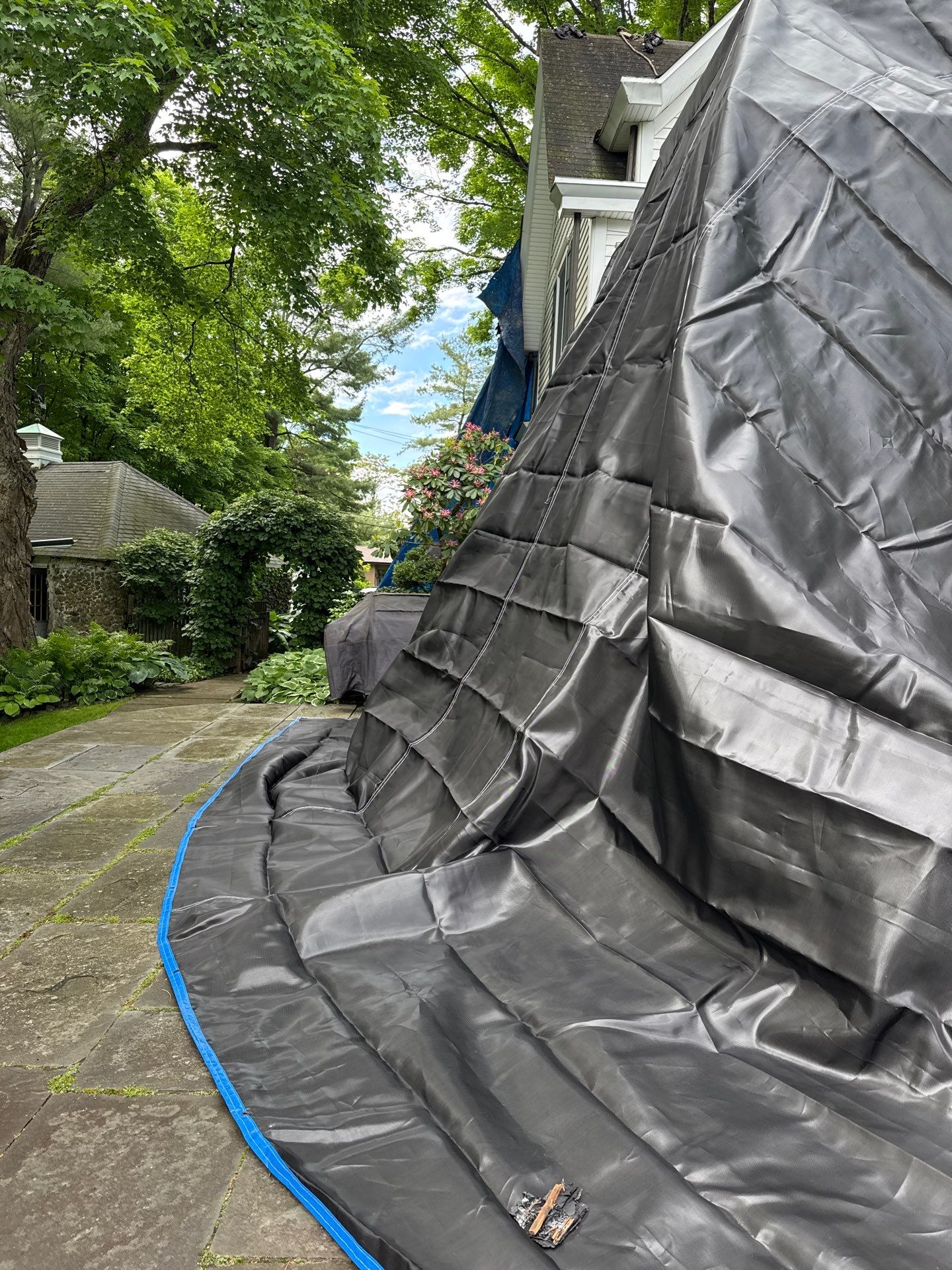 Project in Cortlandt by The Energy Efficient Roofer & George's Seamless Gutters