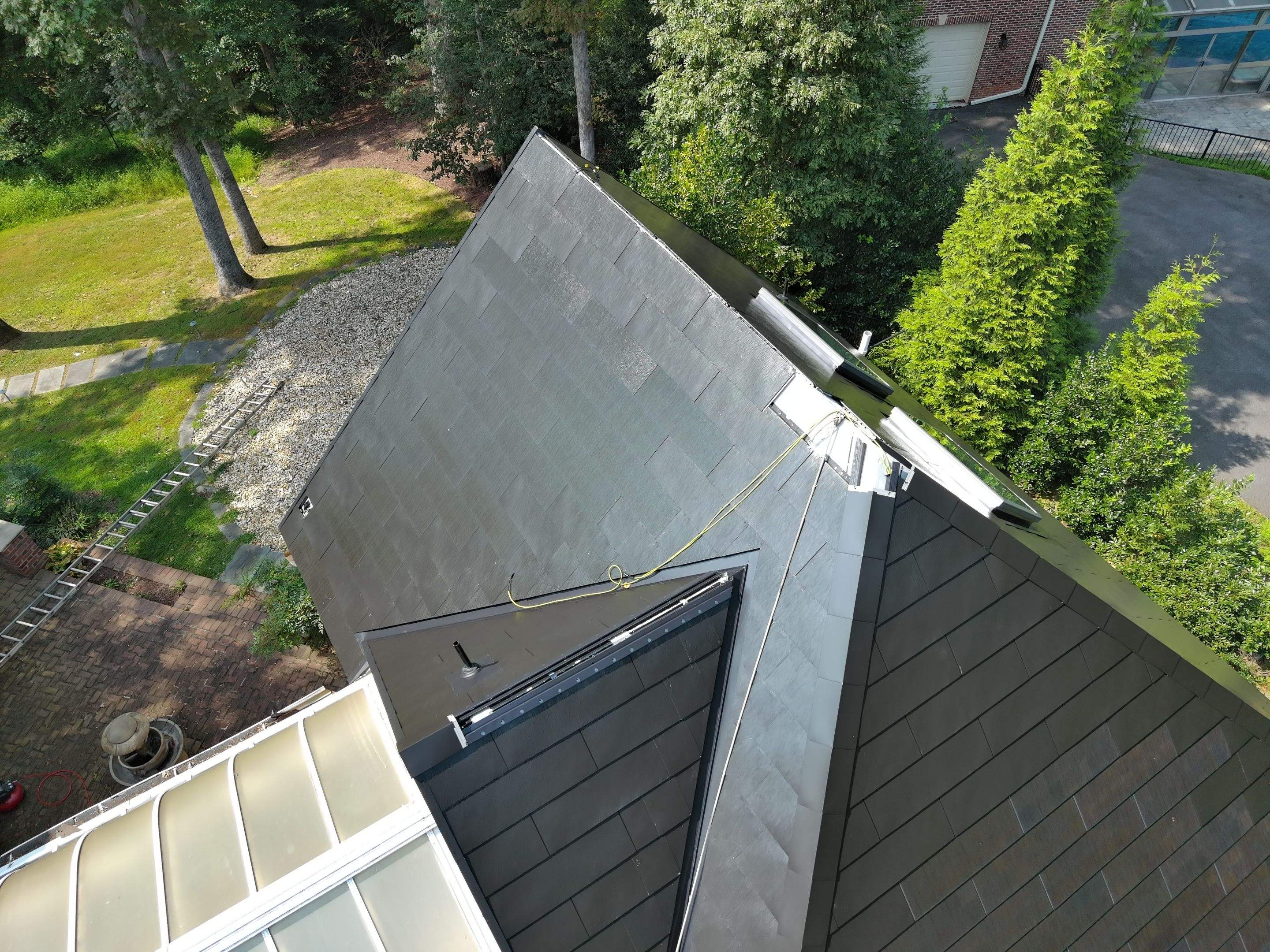 Extravagant Tesla Solar Roof in Maryland by American Home Contractors