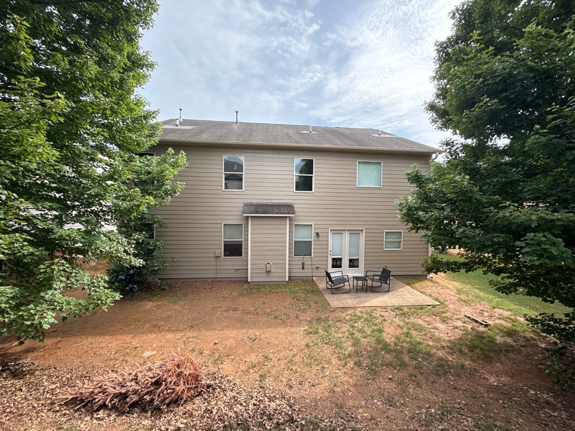 Acworth, GA Partial Siding Replacement using James Hardie Lap Siding by Nelson Exteriors 