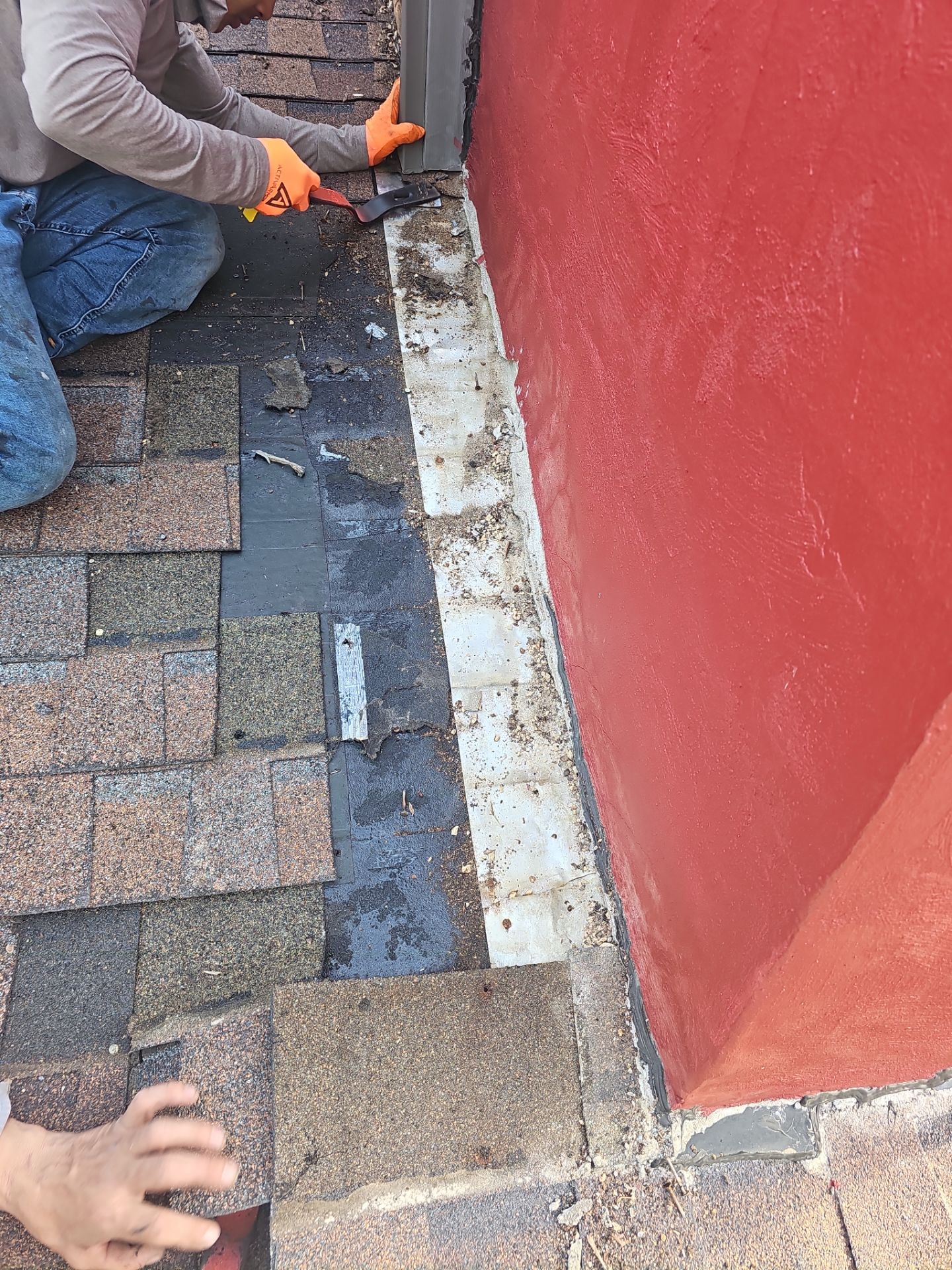 Roof Repair - Vent, Siding, and Chimney Flashing and Partial Roof Replacement by Winchester Roofing