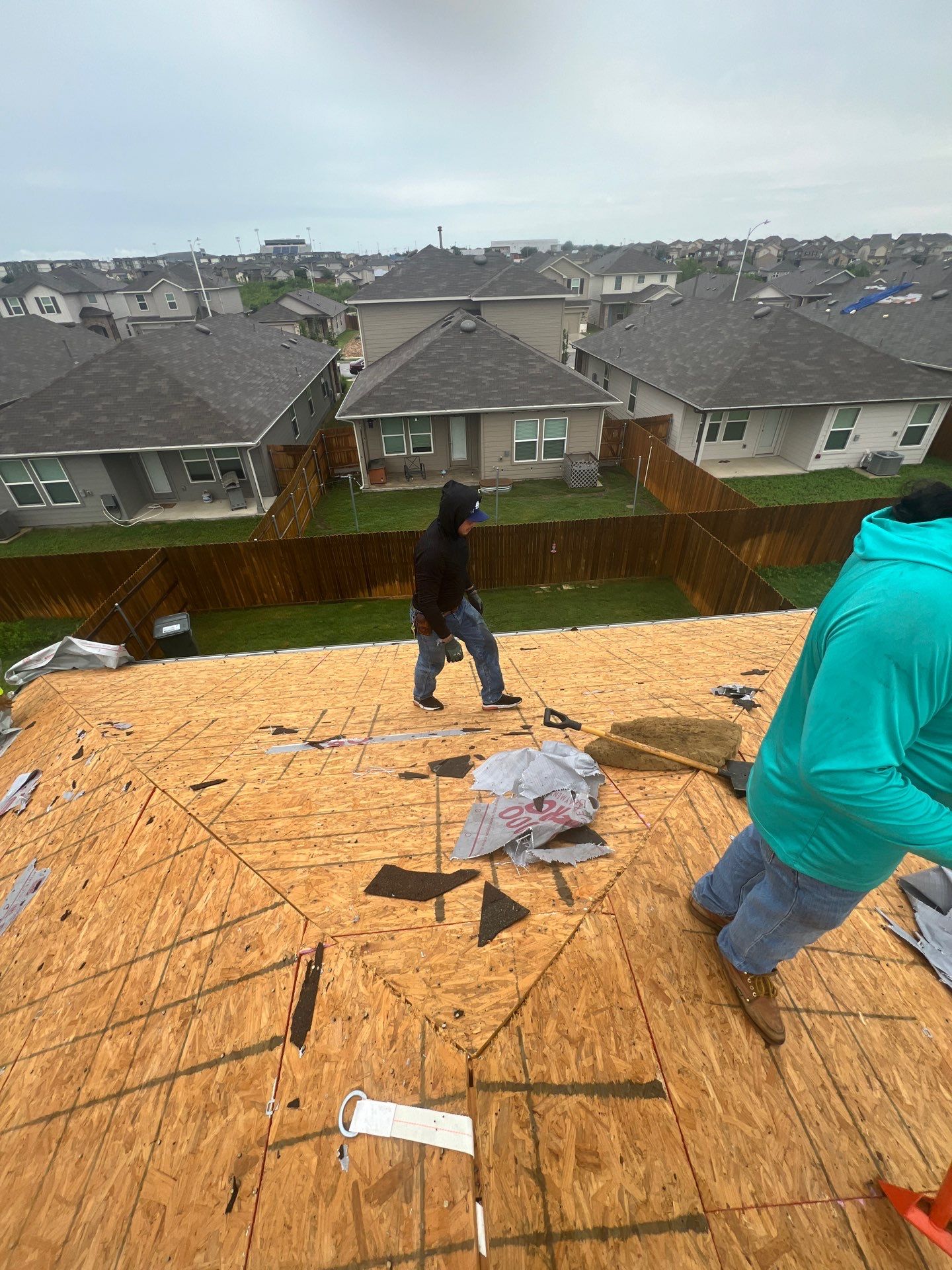 Project in San Marcos by Rhino Roofing and General Contracting, LLC