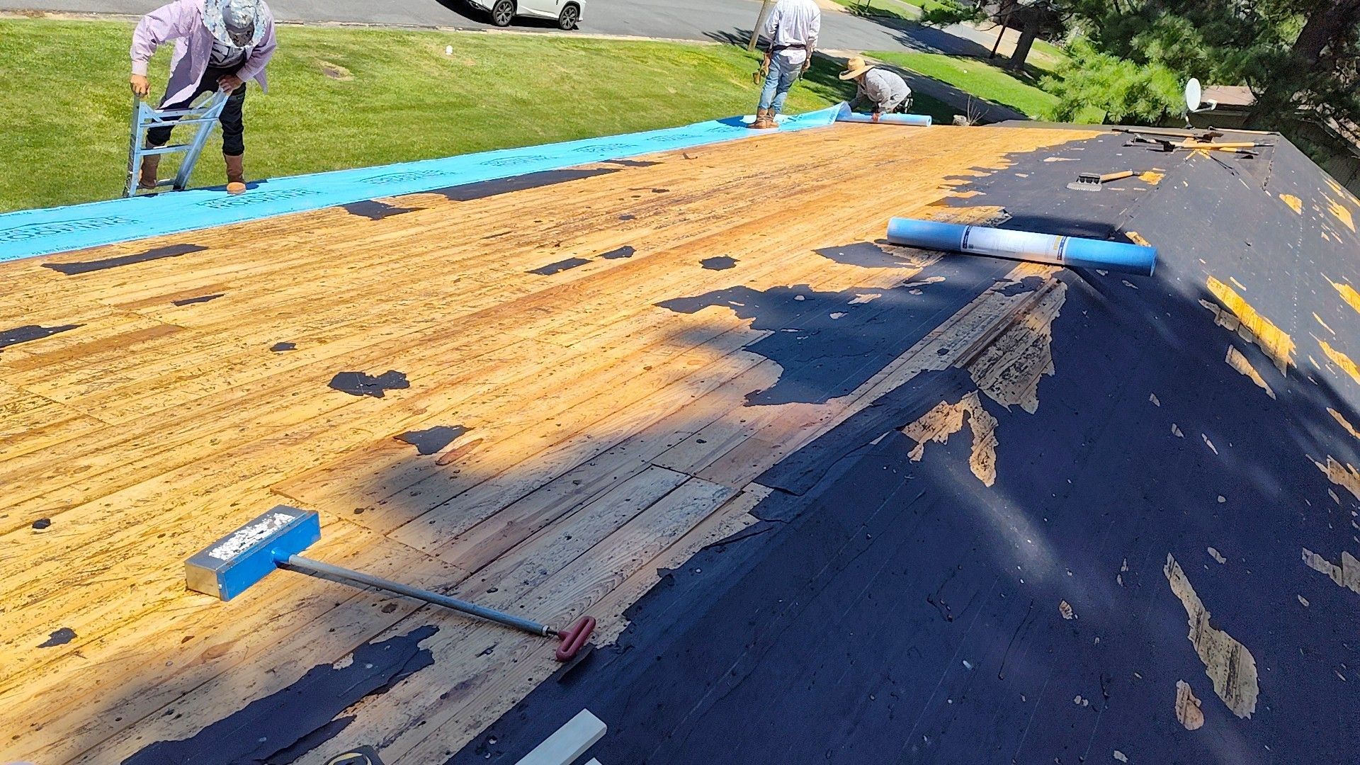 Residential Roofing Repair using Malarkey Vista: Sienna Blend by Hostetler Roofing