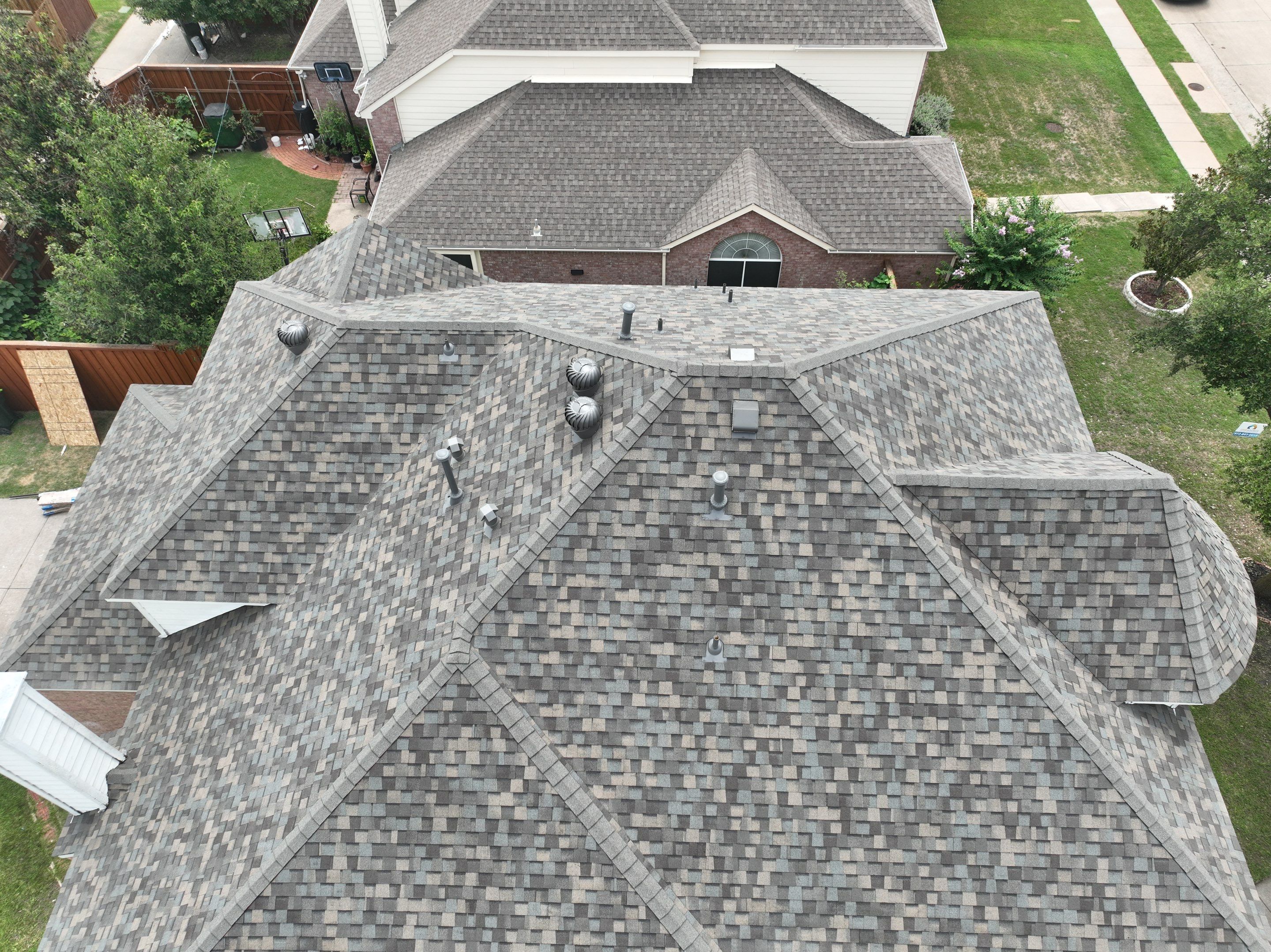 Residential Roofing Installation using CertainTeed Landmark MaxDef Weathered Wood by OneSource Roofing and Restoration
