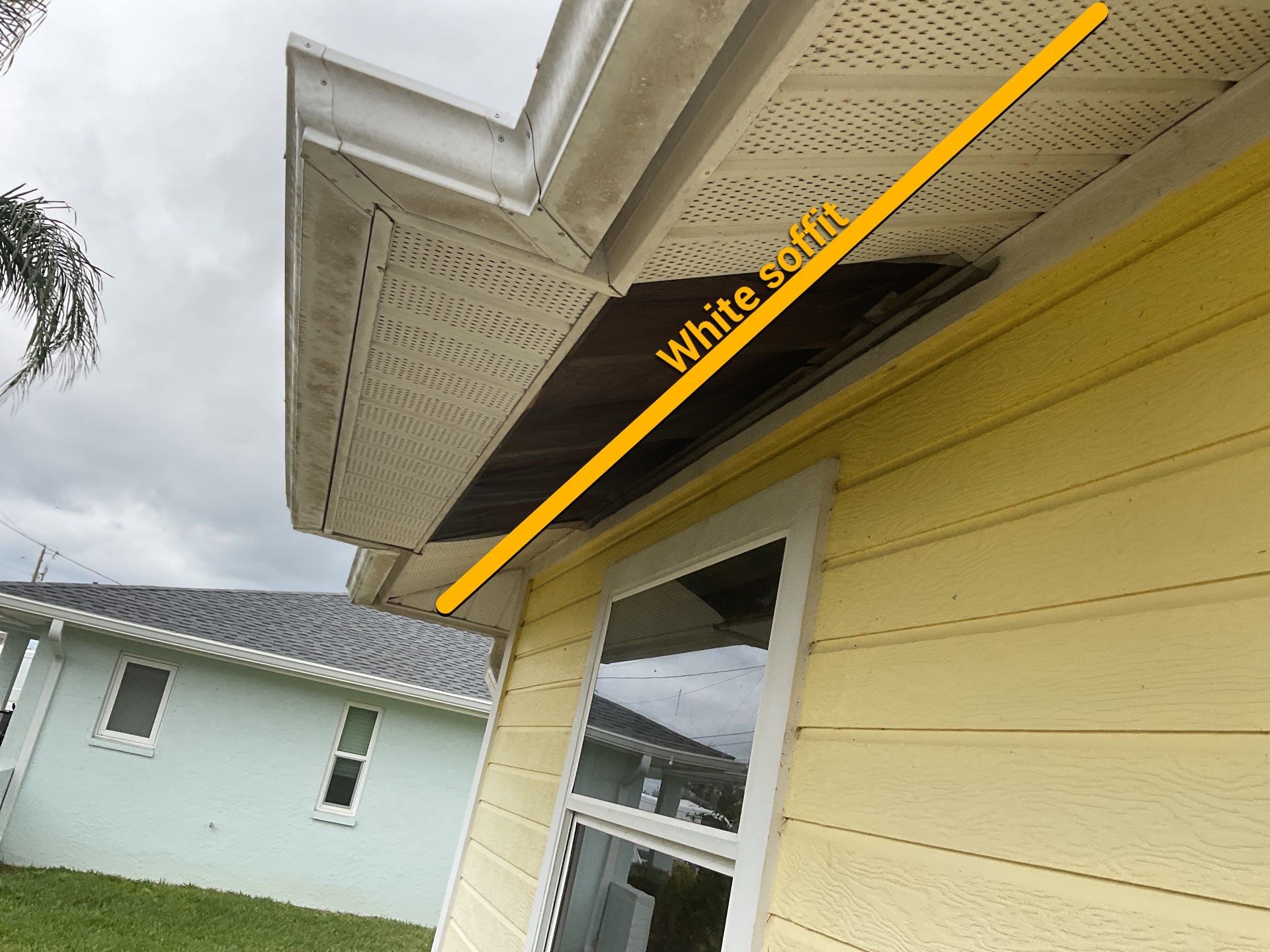 Soffit Installation in Cape Coral FL by Gutter Professors