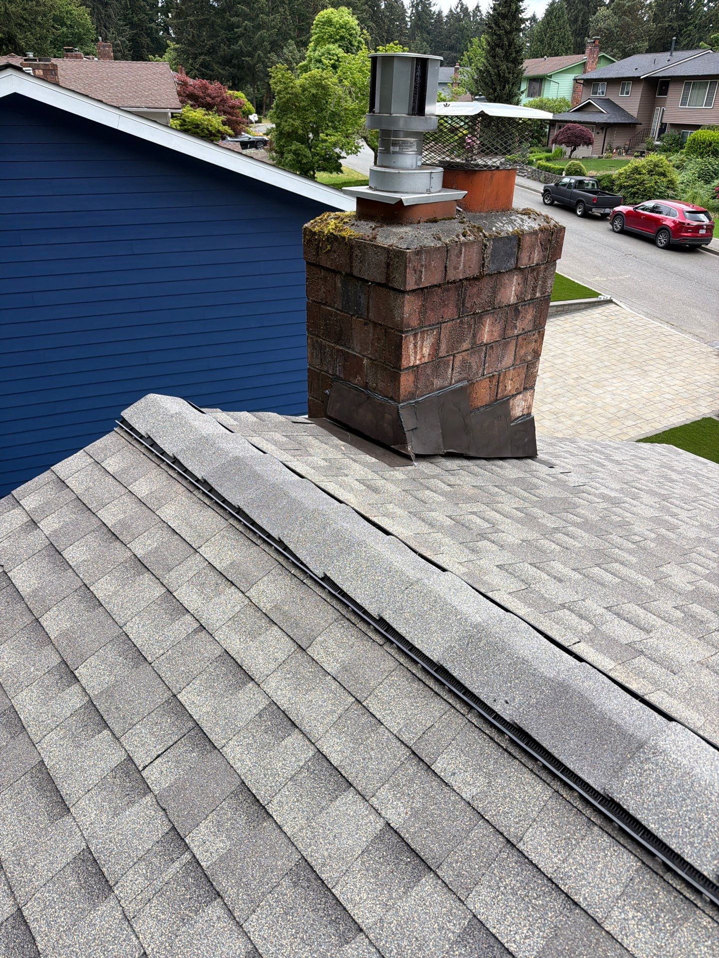 Residential Roofing Installation using GAF HDZ Shingles by Roofing Formula LLC