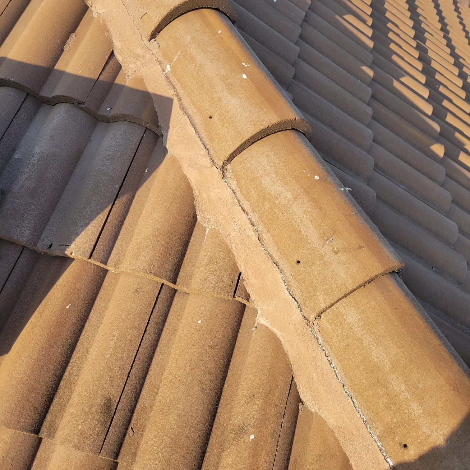 Residential Roofing Repair using Concrete Tile by Four Peaks Roofing