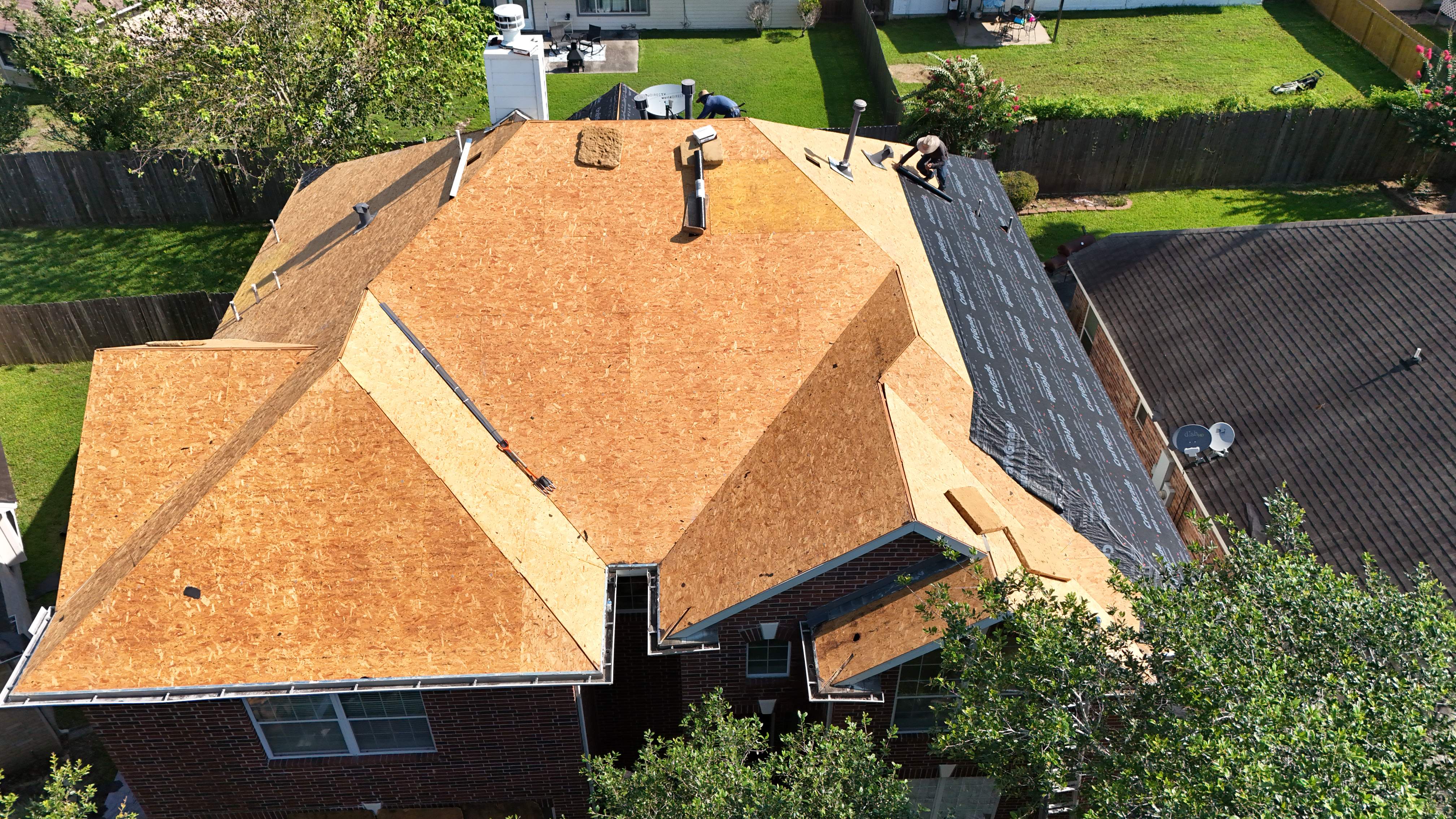 Complete Hip-Roof Replacement — Spring, TX by PL Roofing & SB Roofing, LLC.