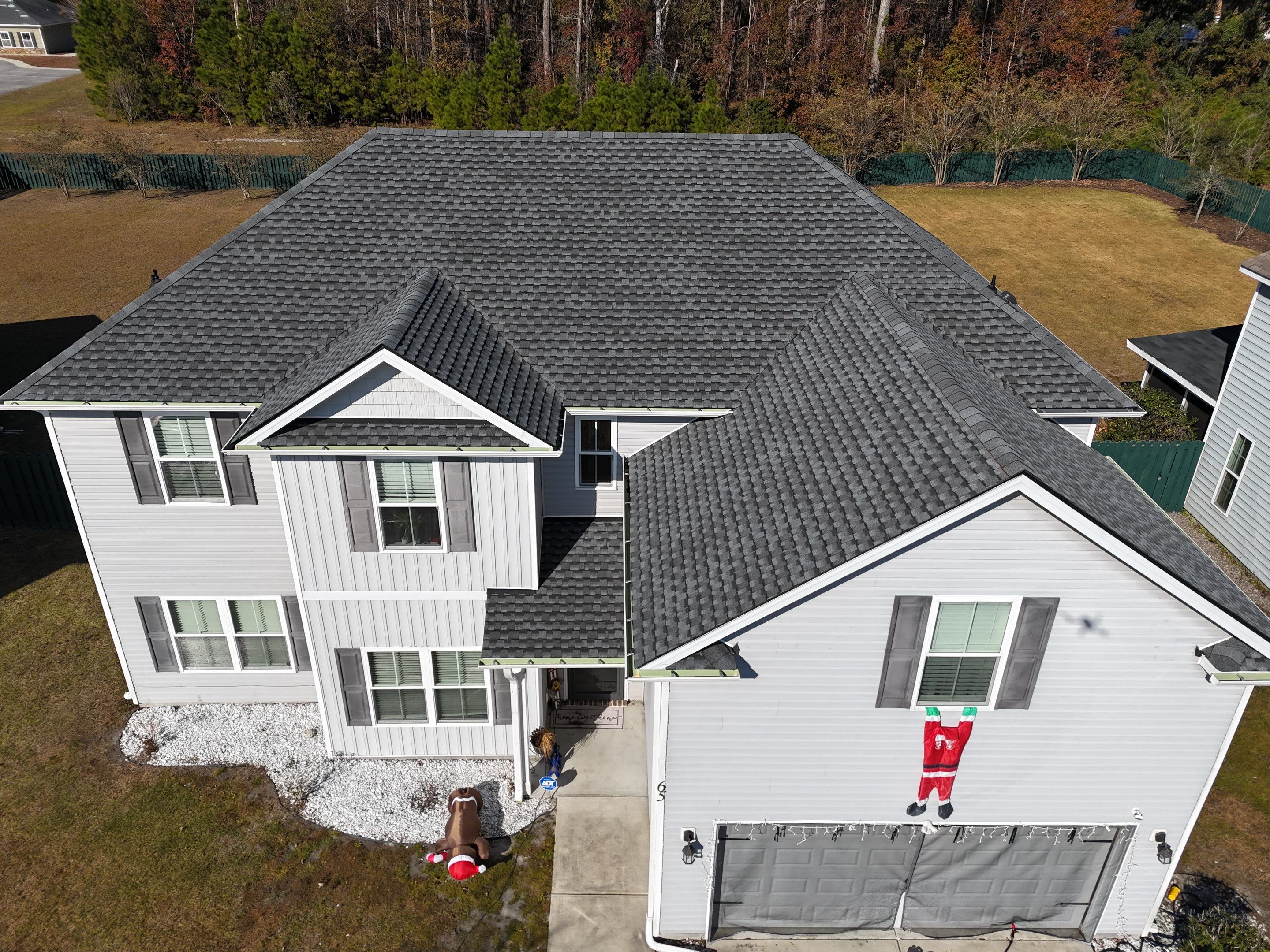 Storm Damage Full Roof Replacment using GAF Shingles by A Good Roofer Near Me