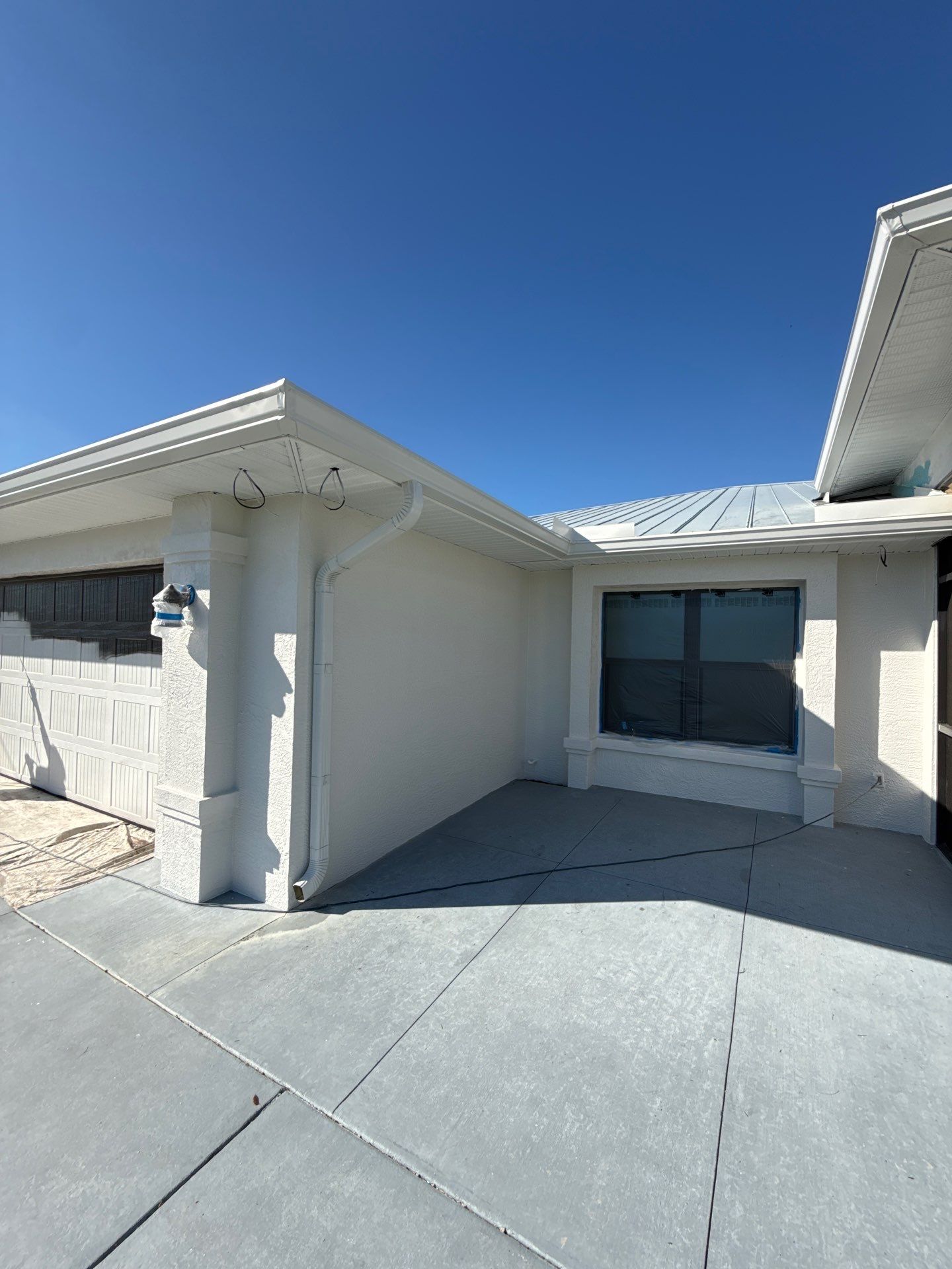 Residential Seamless Gutter Upgrade in Cape Coral FL by Gutter Professors
