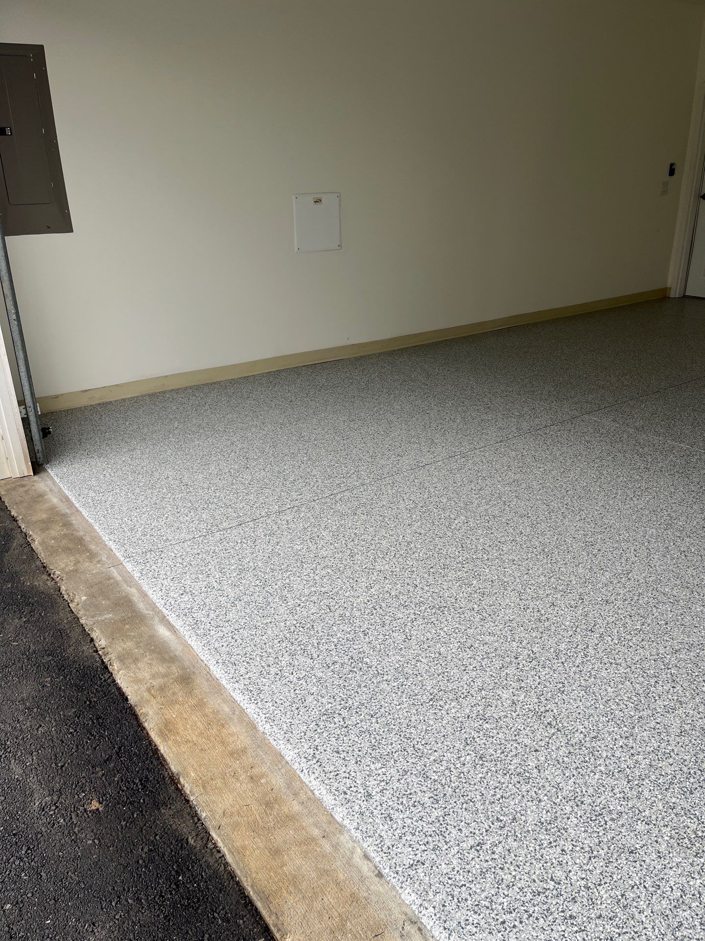 Garage Floor Coating using Gravel by My Garage Floor Guys