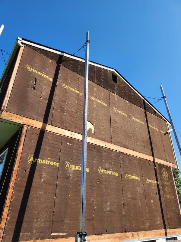 Siding Installation using Exterior Portfolio Vinyl Siding by SOS Home Ohio 