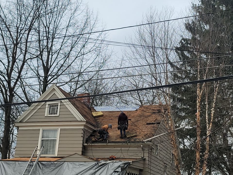 ATLAS PINNACLE COLOR: PRISTINE PEWTER DRIP EDGE: BLACK by Eagle Eye Roofing